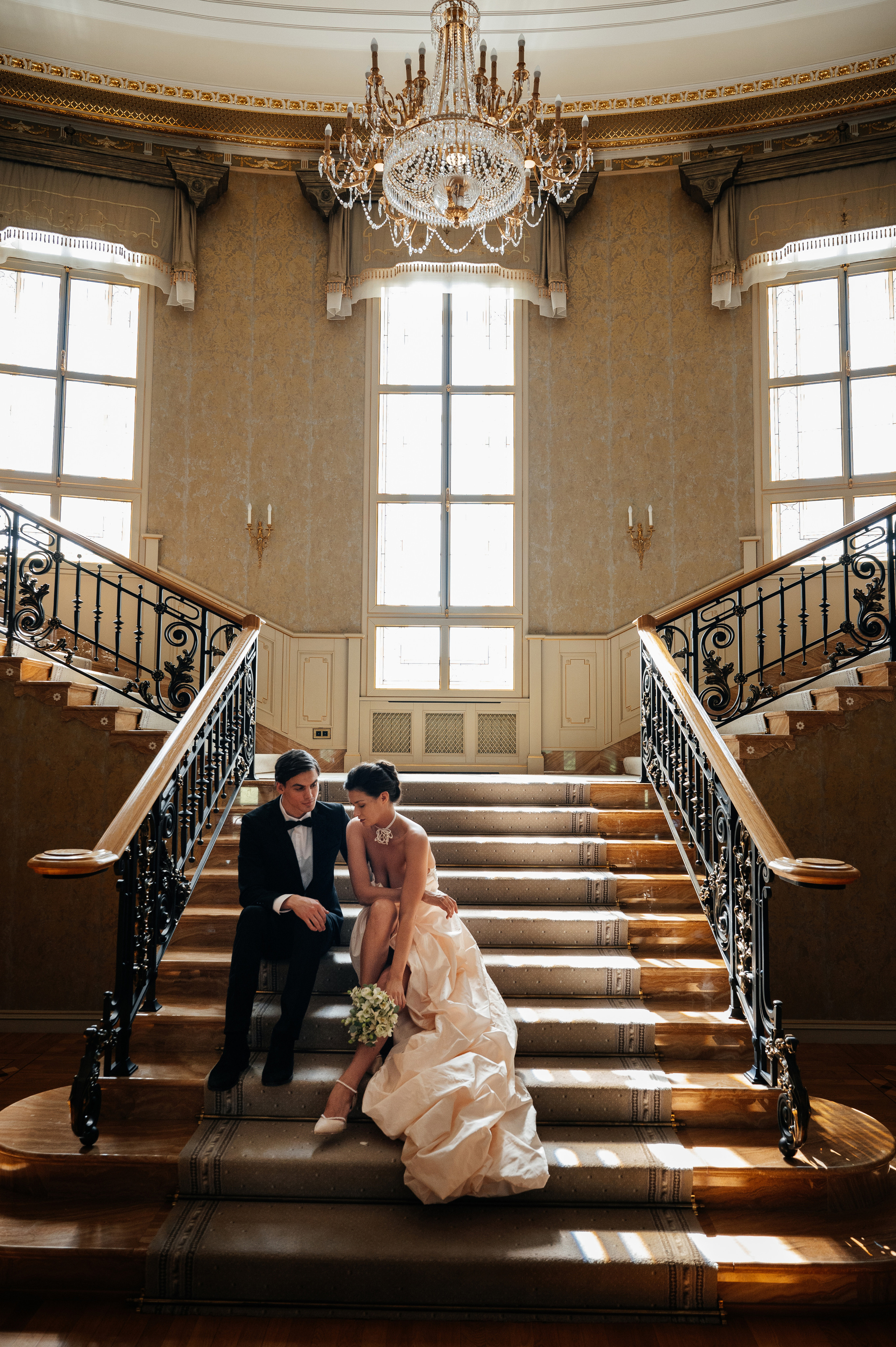 Morning at Michetti. Wedding photographer in Moscow and around the world Andrey Medvednikov