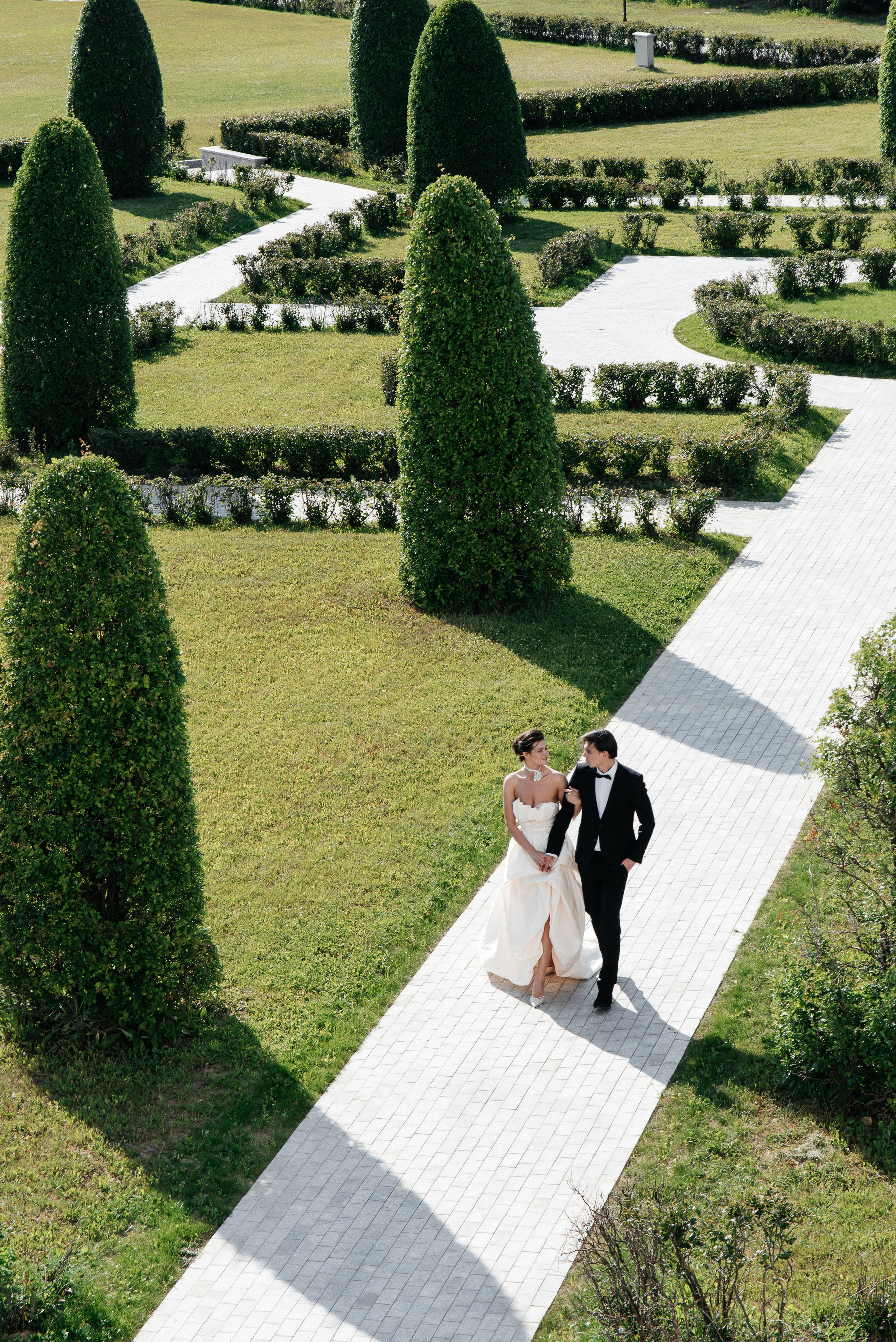 Morning at Michetti. Wedding photographer in Moscow and around the world Andrey Medvednikov