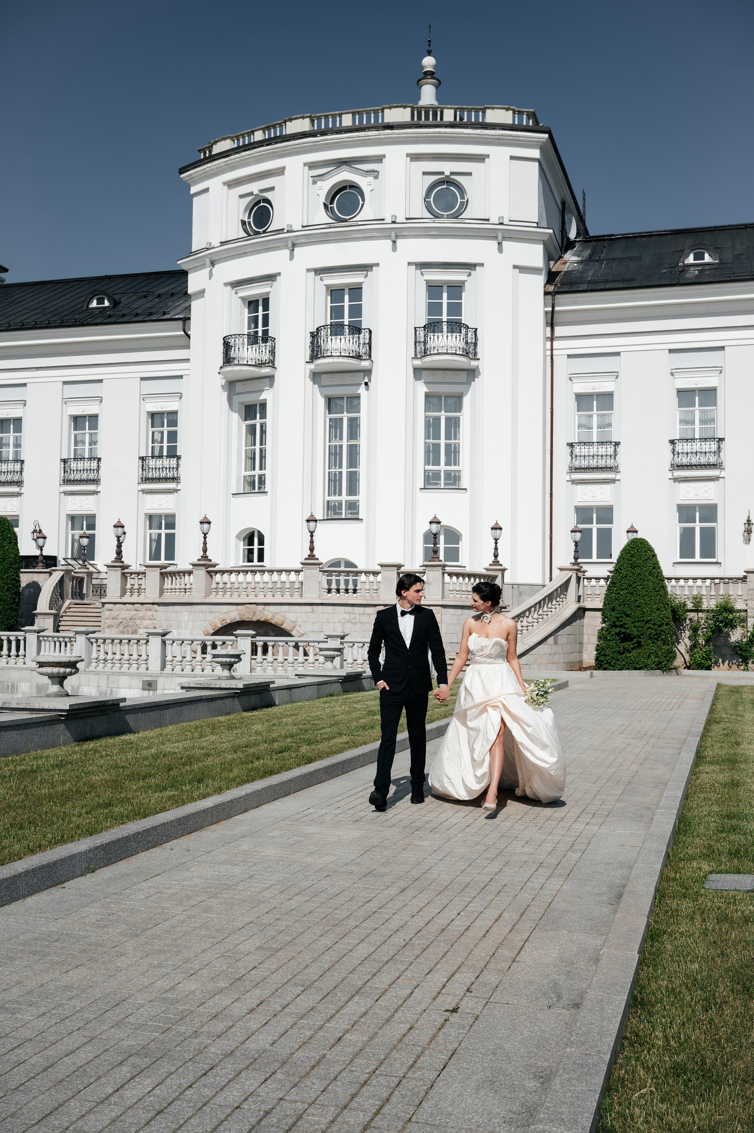 Morning at Michetti. Wedding photographer in Moscow and around the world Andrey Medvednikov