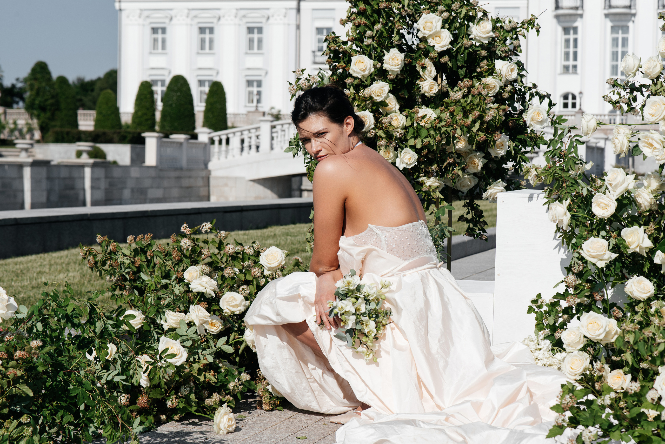Morning at Michetti. Wedding photographer in Moscow and around the world Andrey Medvednikov
