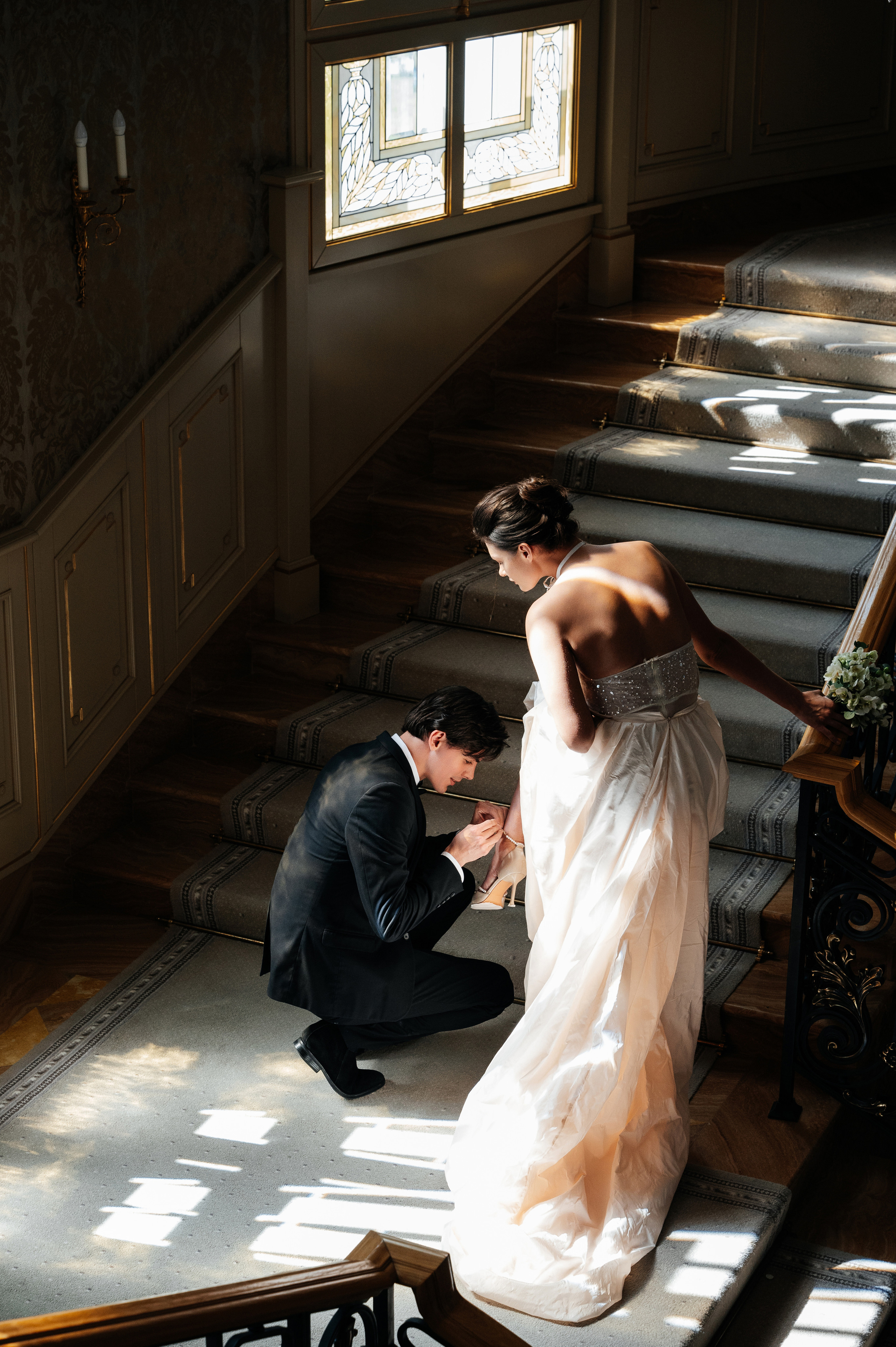 Morning at Michetti. Wedding photographer in Moscow and around the world Andrey Medvednikov