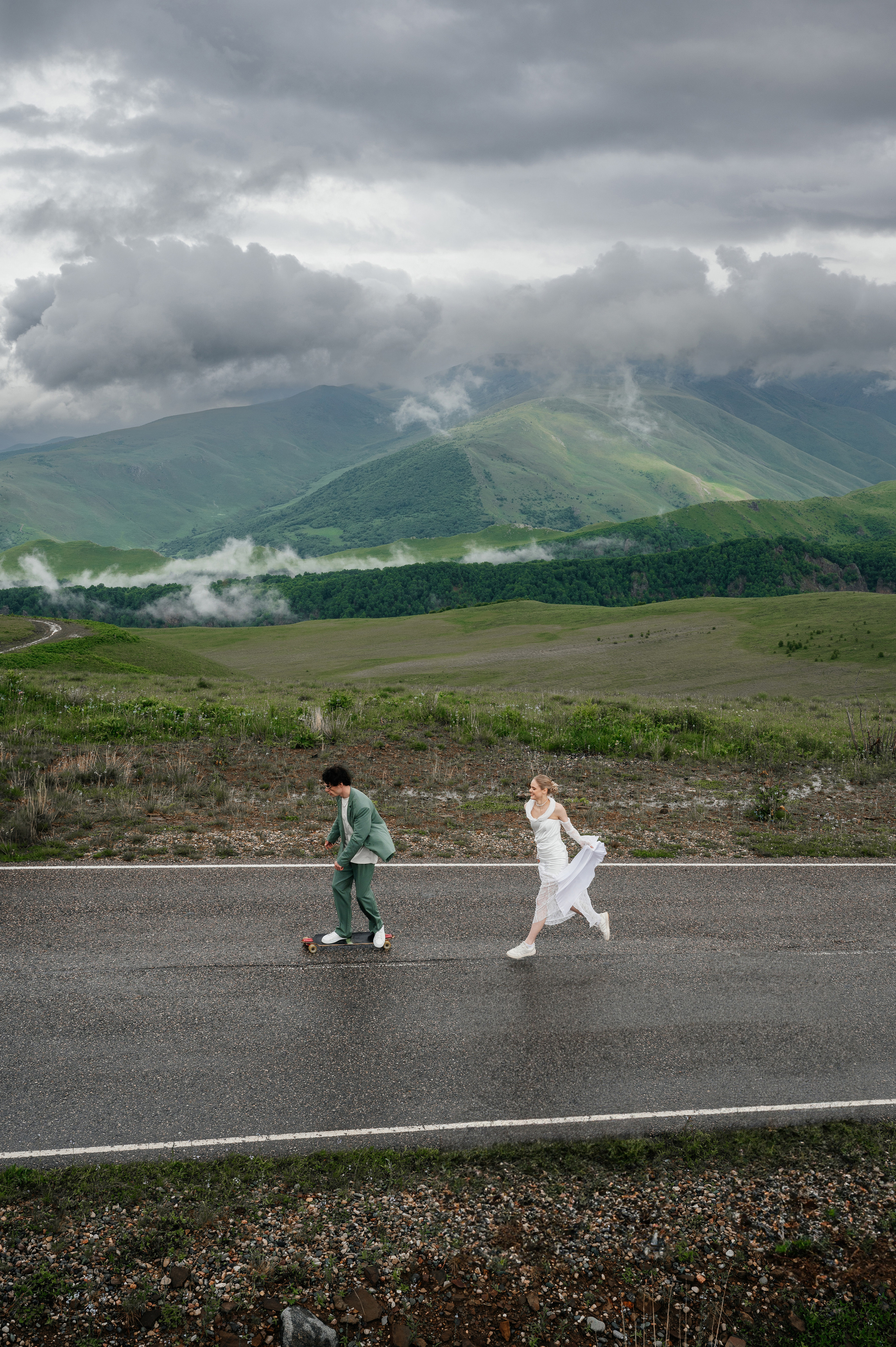 Above the clouds. Wedding photographer in Moscow and around the world Andrey Medvednikov
