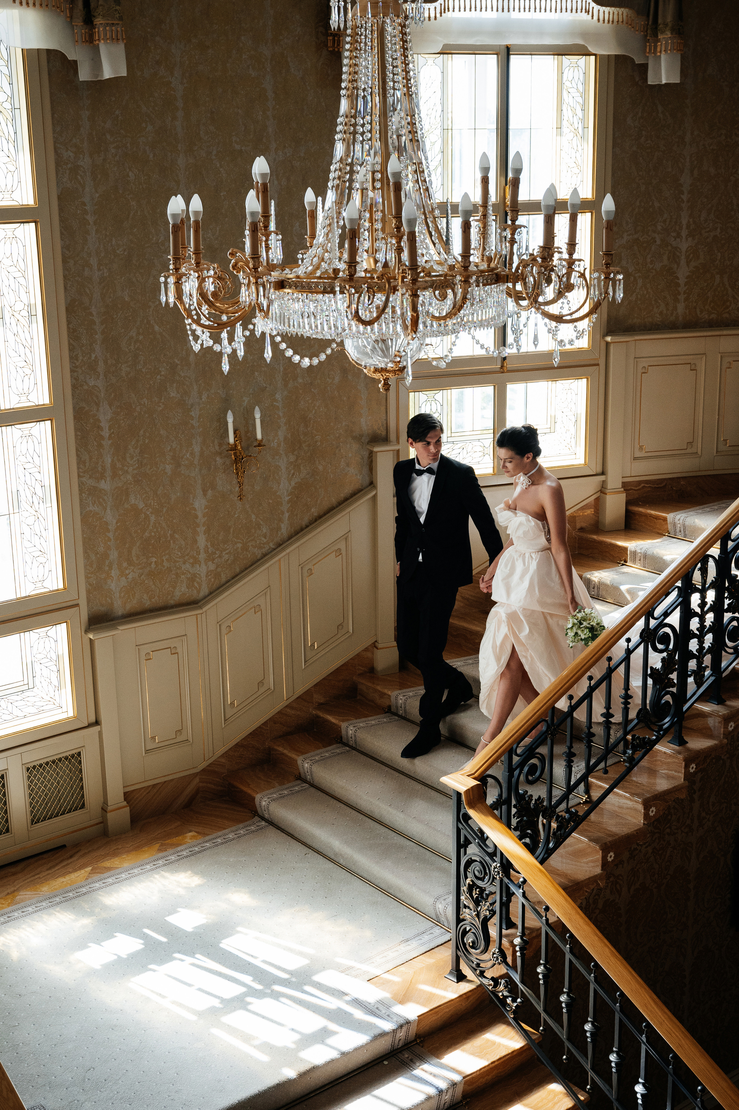 Morning at Michetti. Wedding photographer in Moscow and around the world Andrey Medvednikov