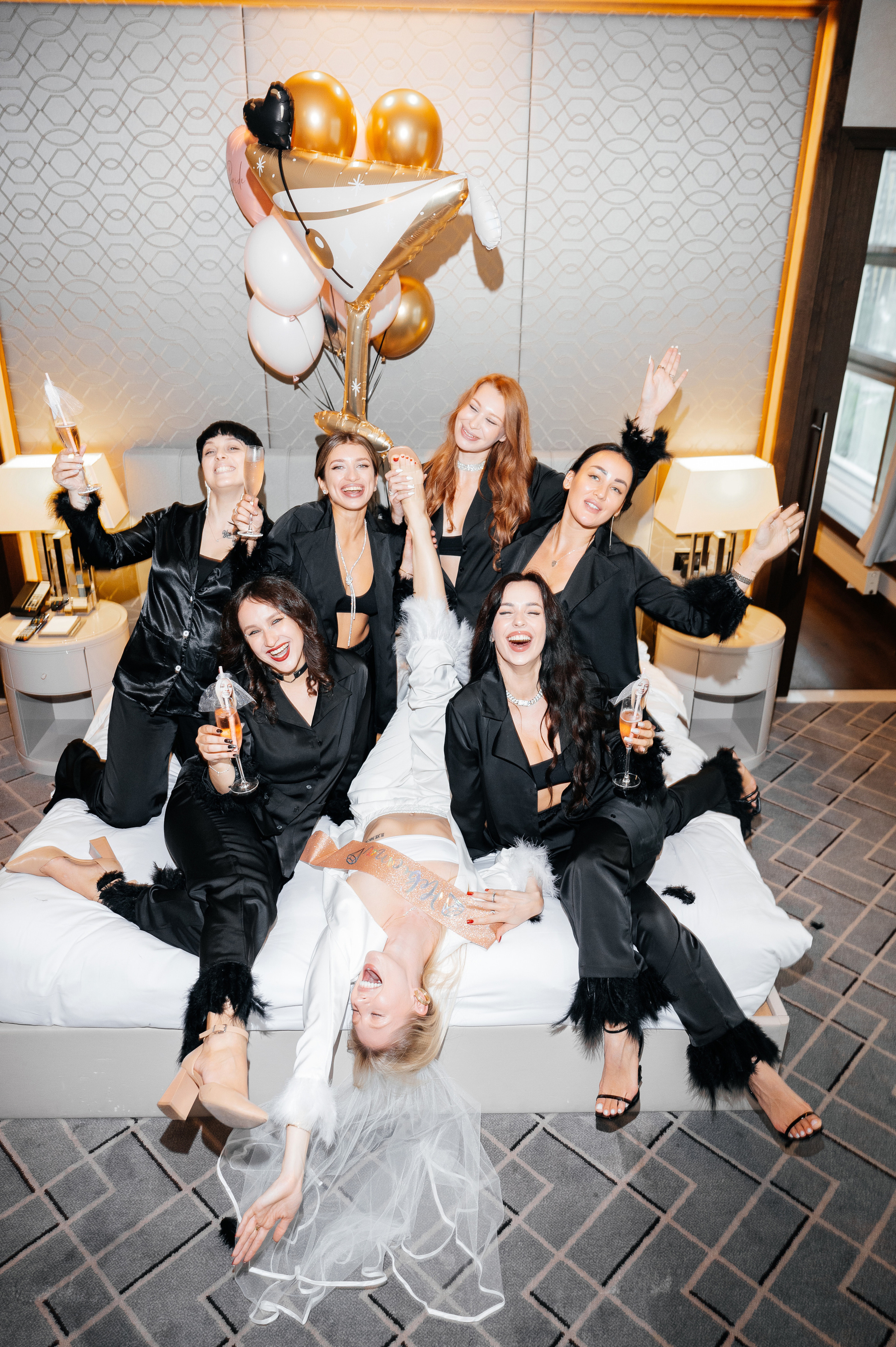 Bachelorette party at Hyatt regency. Wedding photographer in Moscow and around the world Andrey Medvednikov