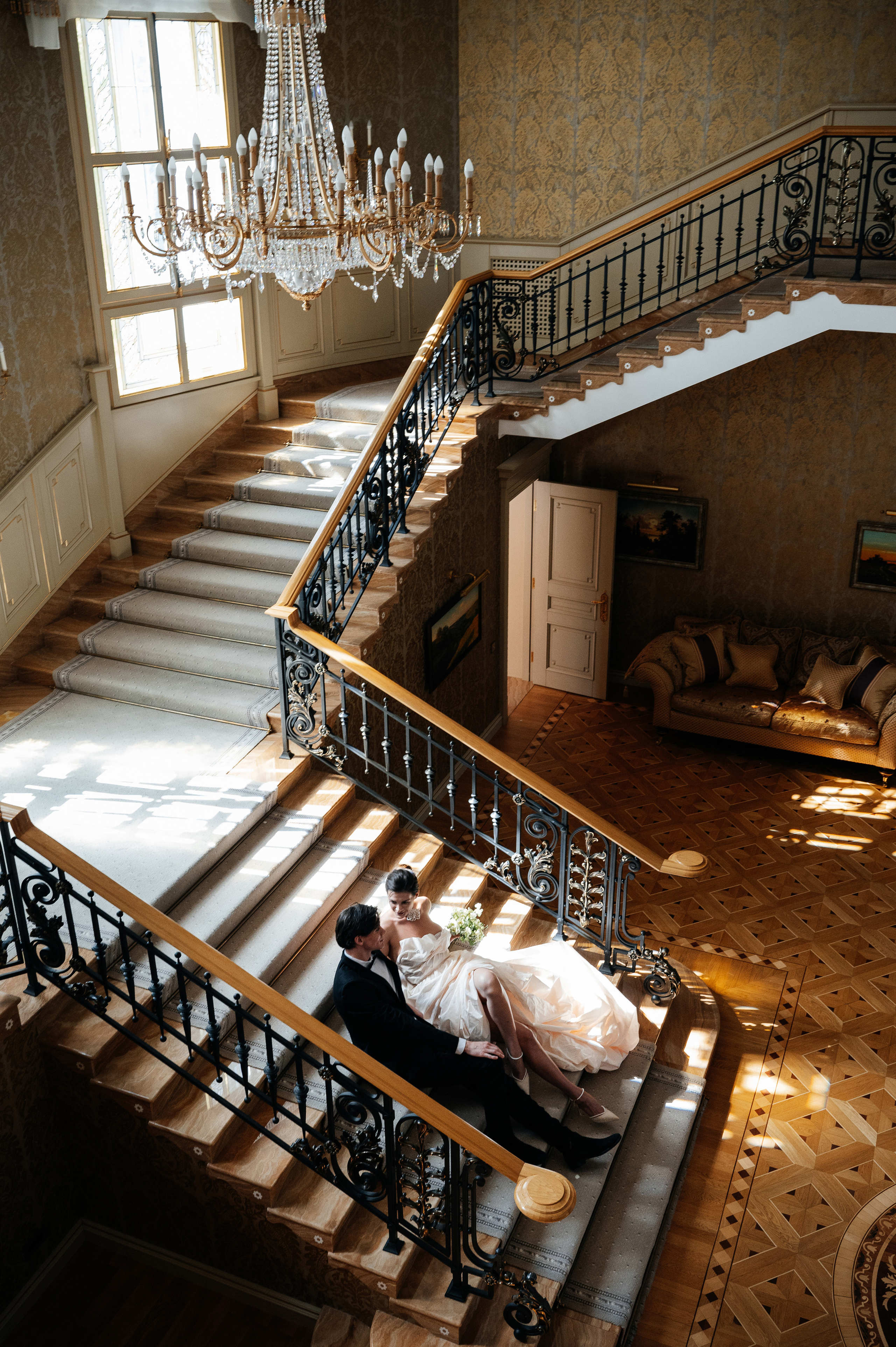 Morning at Michetti. Wedding photographer in Moscow and around the world Andrey Medvednikov