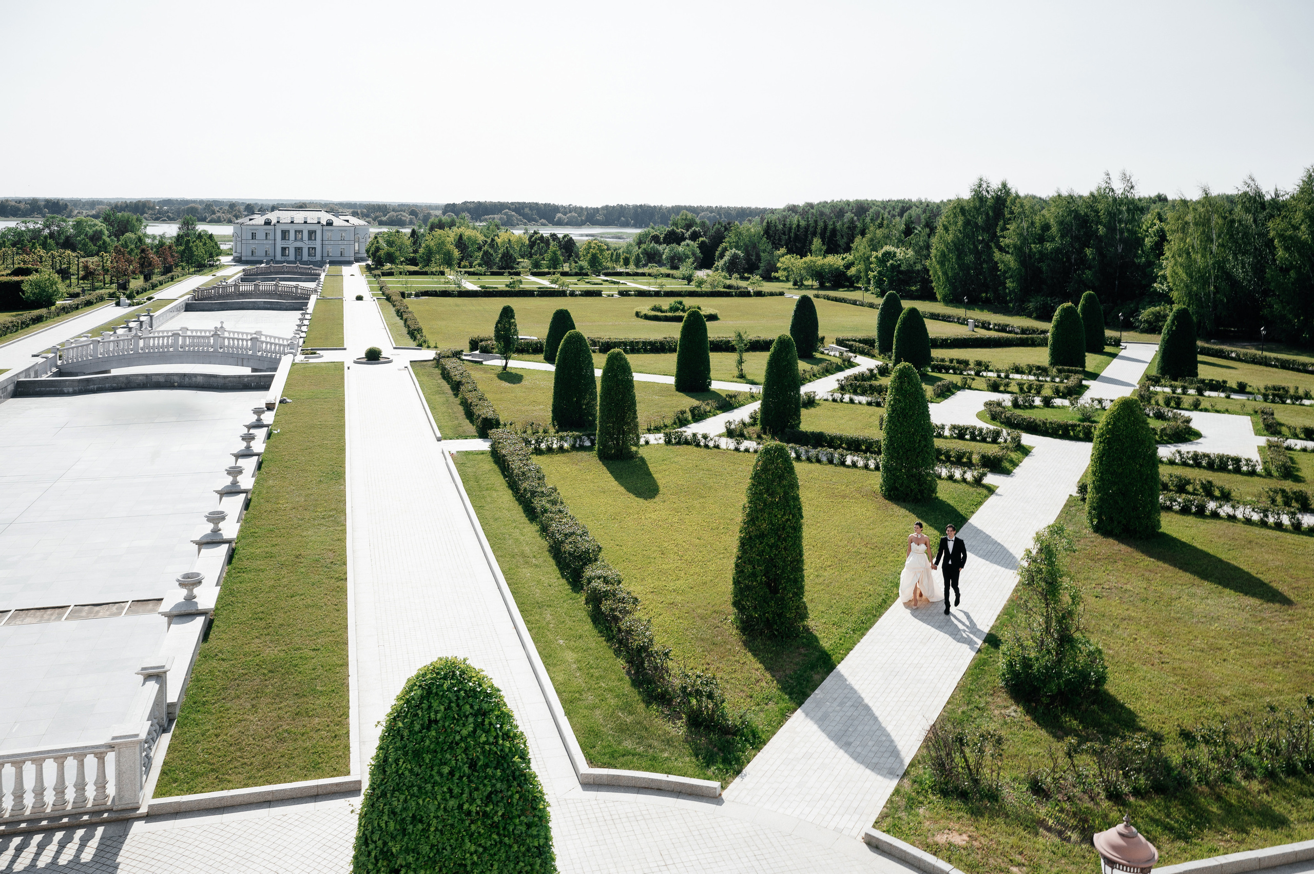 Morning at Michetti. Wedding photographer in Moscow and around the world Andrey Medvednikov