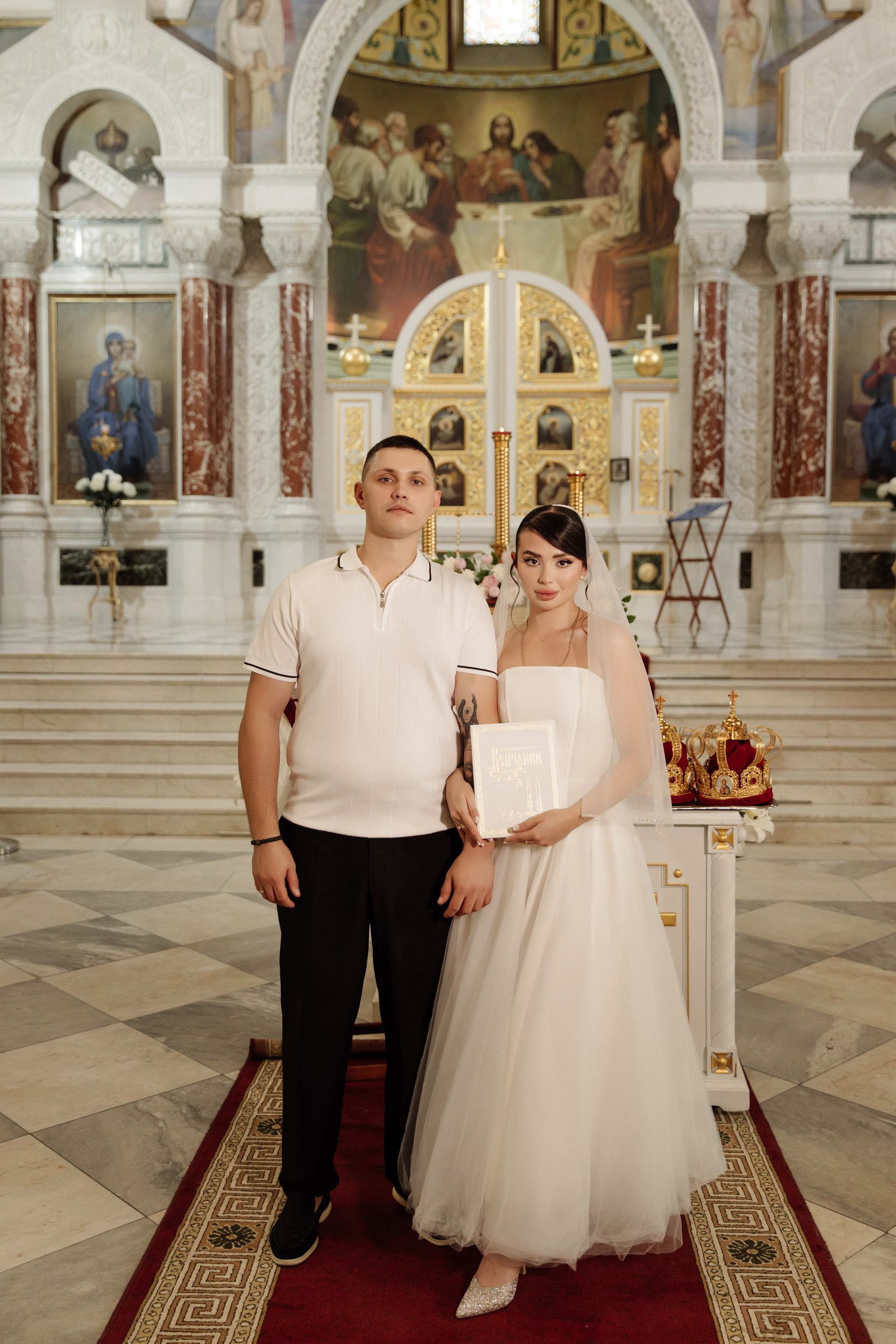 Венчание Дарьи и Никиты. Свадебный фотограф в Ростове-на-Дону Базарова Анастасия