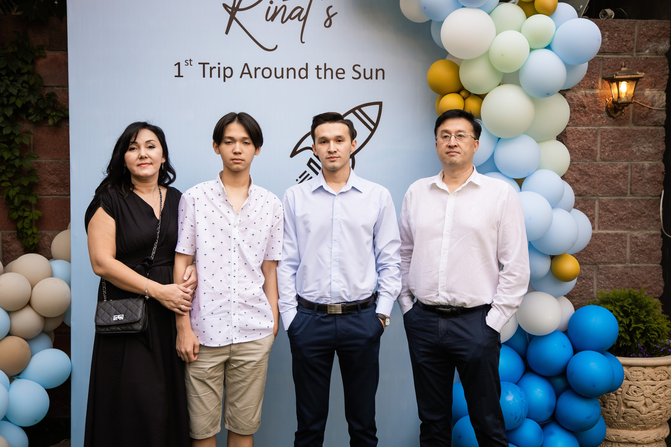 Rinat's 1st Trip Around the Sun. Свадебный и студийный фотограф в Алматы Ильяс Кырбаев