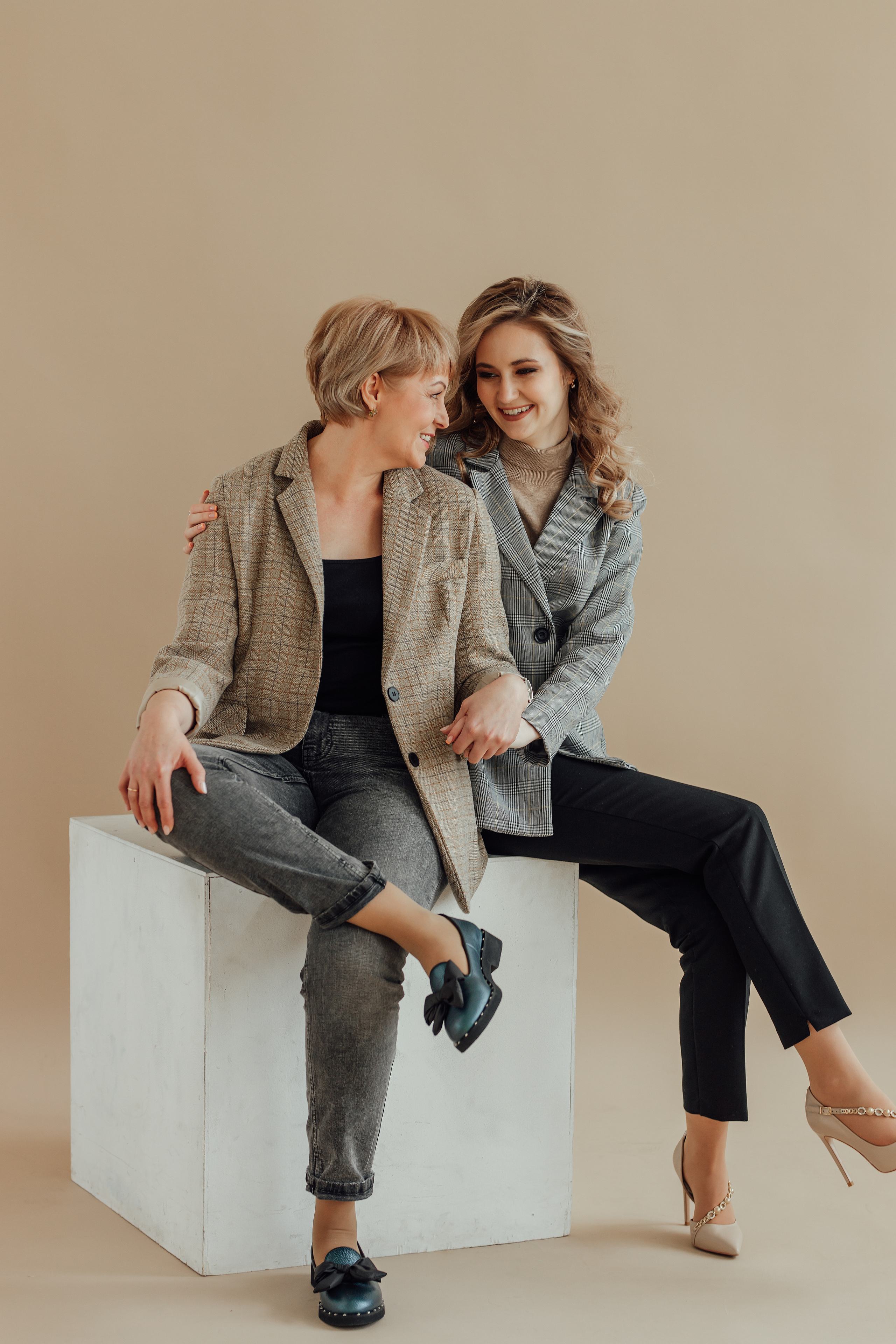 Лиза и мама Лена. Свадебный и семейный фотограф в Туле и области Маша Костина