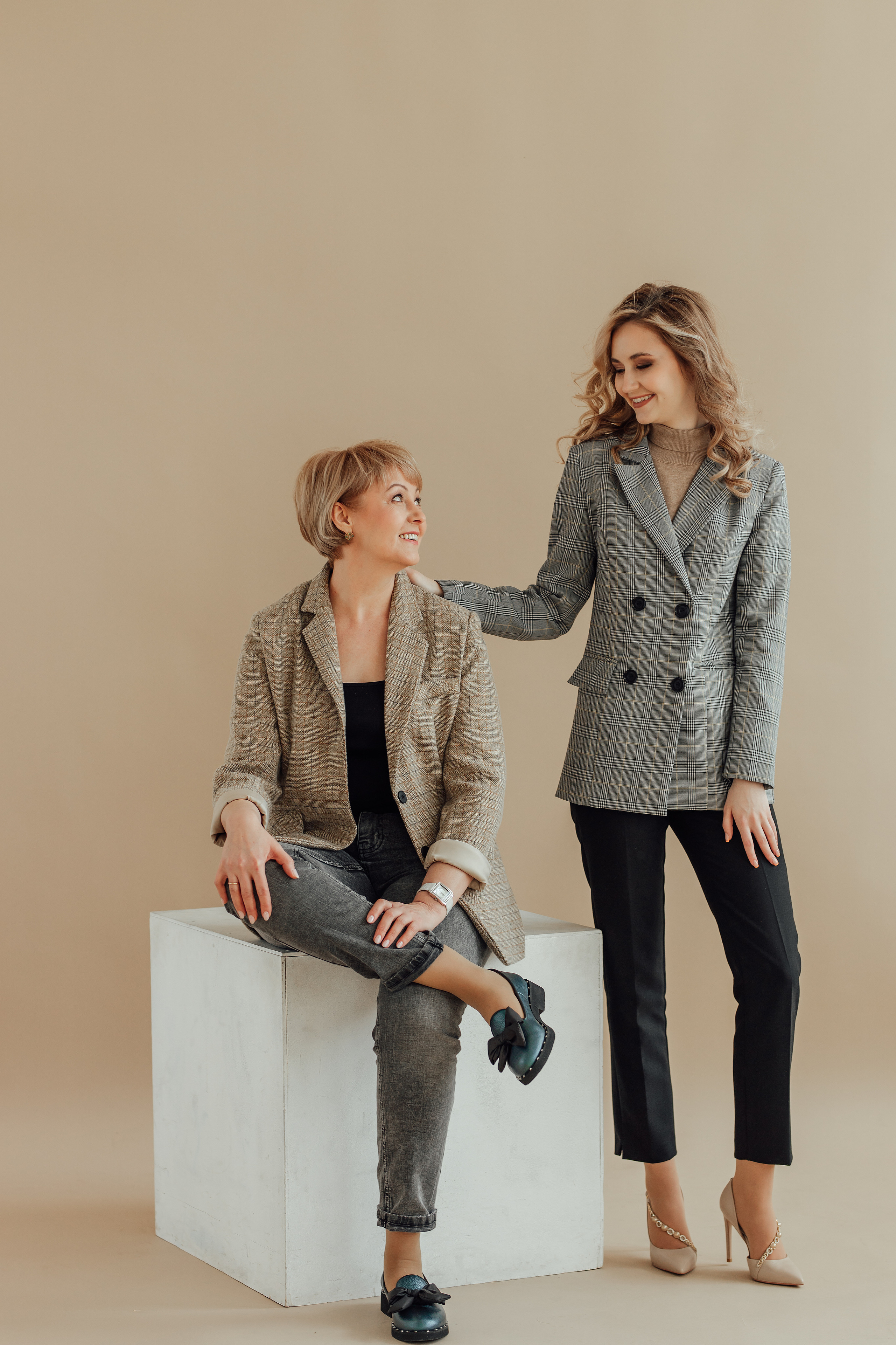 Лиза и мама Лена. Свадебный и семейный фотограф в Туле и области Маша Костина