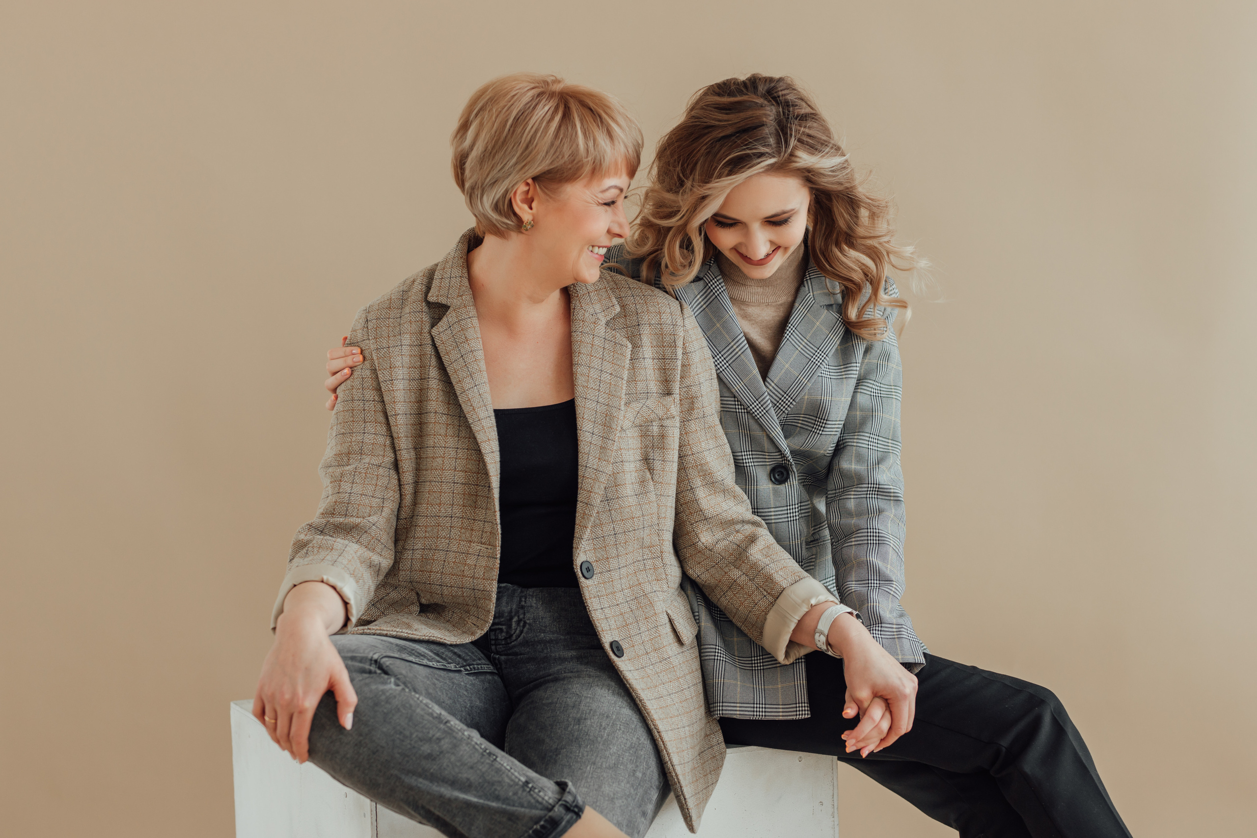 Лиза и мама Лена. Свадебный и семейный фотограф в Туле и области Маша Костина