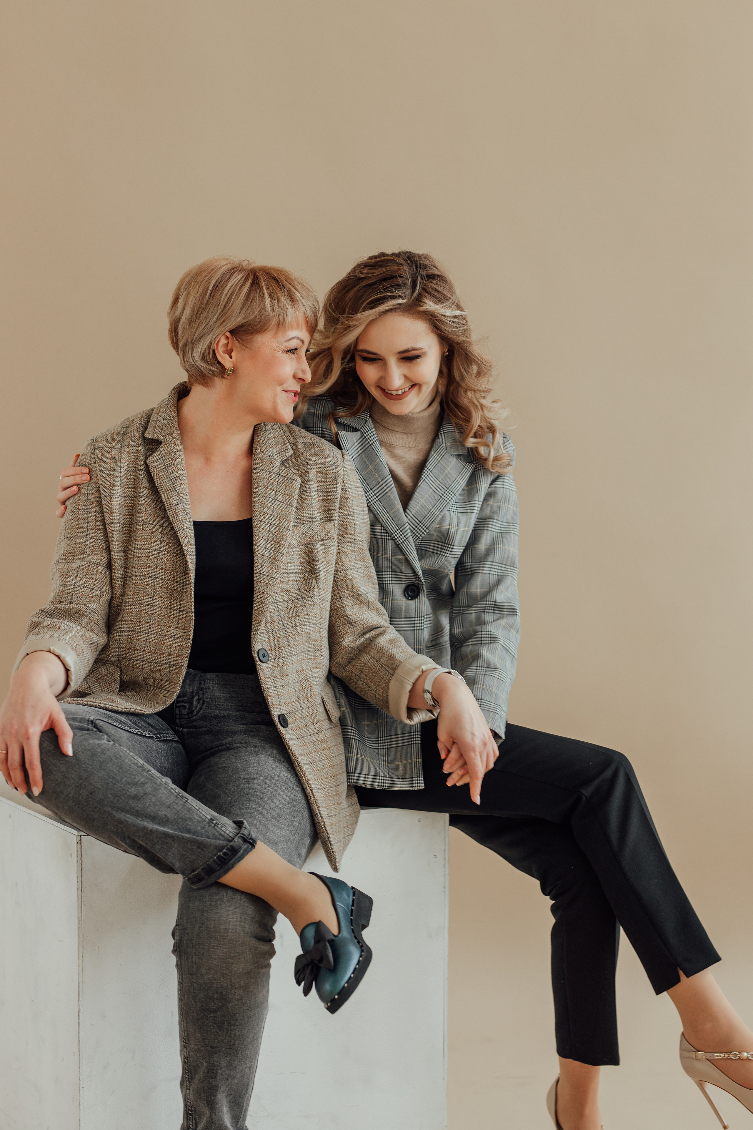 Лиза и мама Лена. Свадебный и семейный фотограф в Туле и области Маша Костина