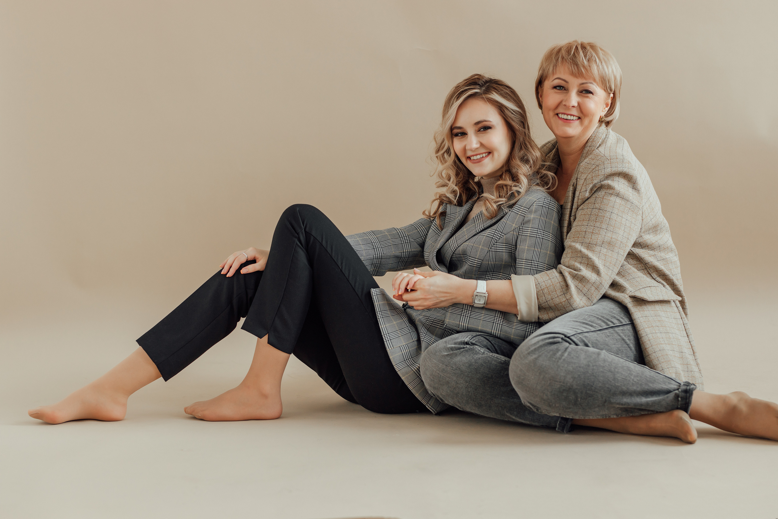 Лиза и мама Лена. Свадебный и семейный фотограф в Туле и области Маша Костина