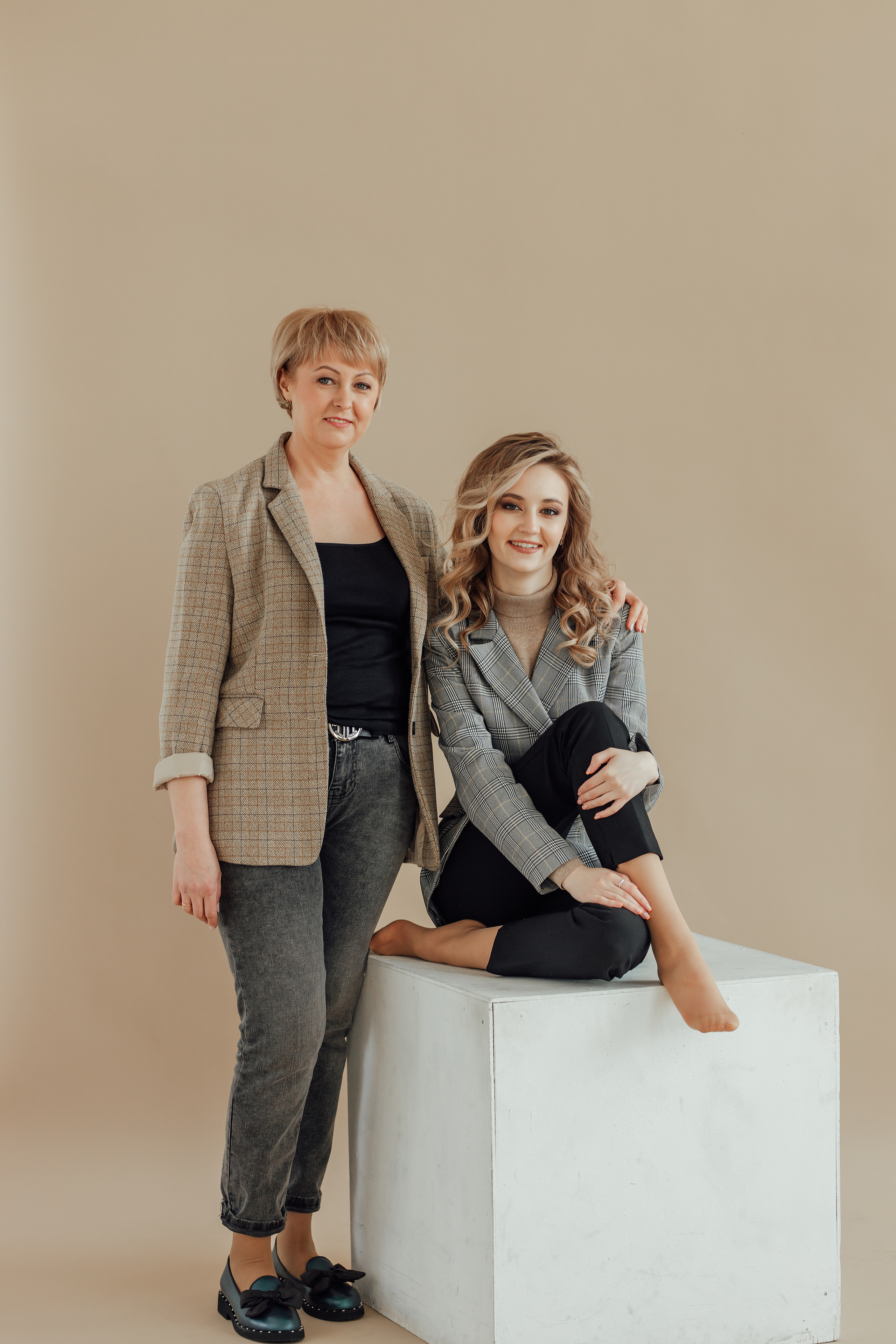 Лиза и мама Лена. Свадебный и семейный фотограф в Туле и области Маша Костина