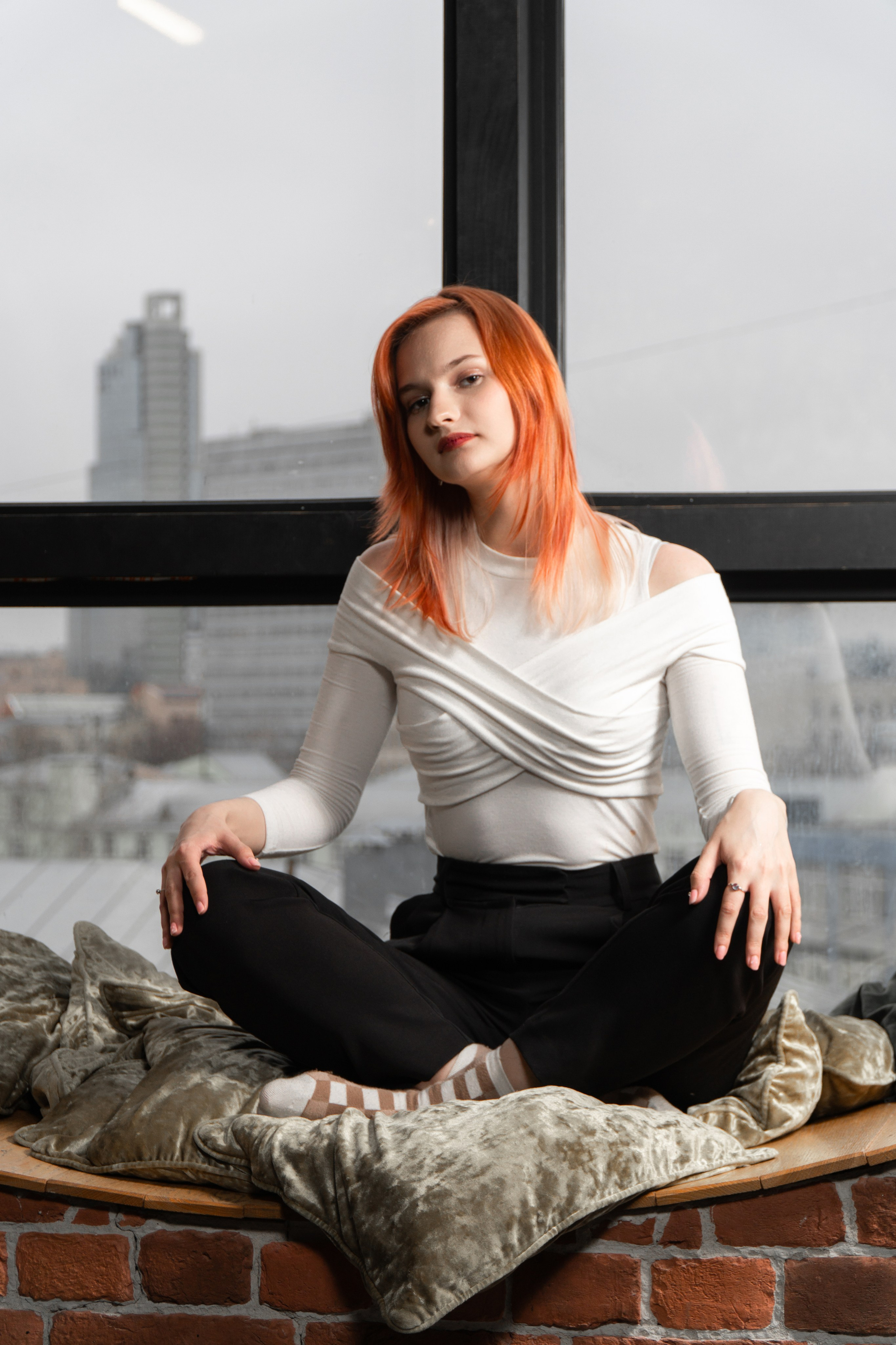 Семейная фотосессия в студии. Фото и видео съёмка в Москве и МО Александр Чапала и Трояк Алеся