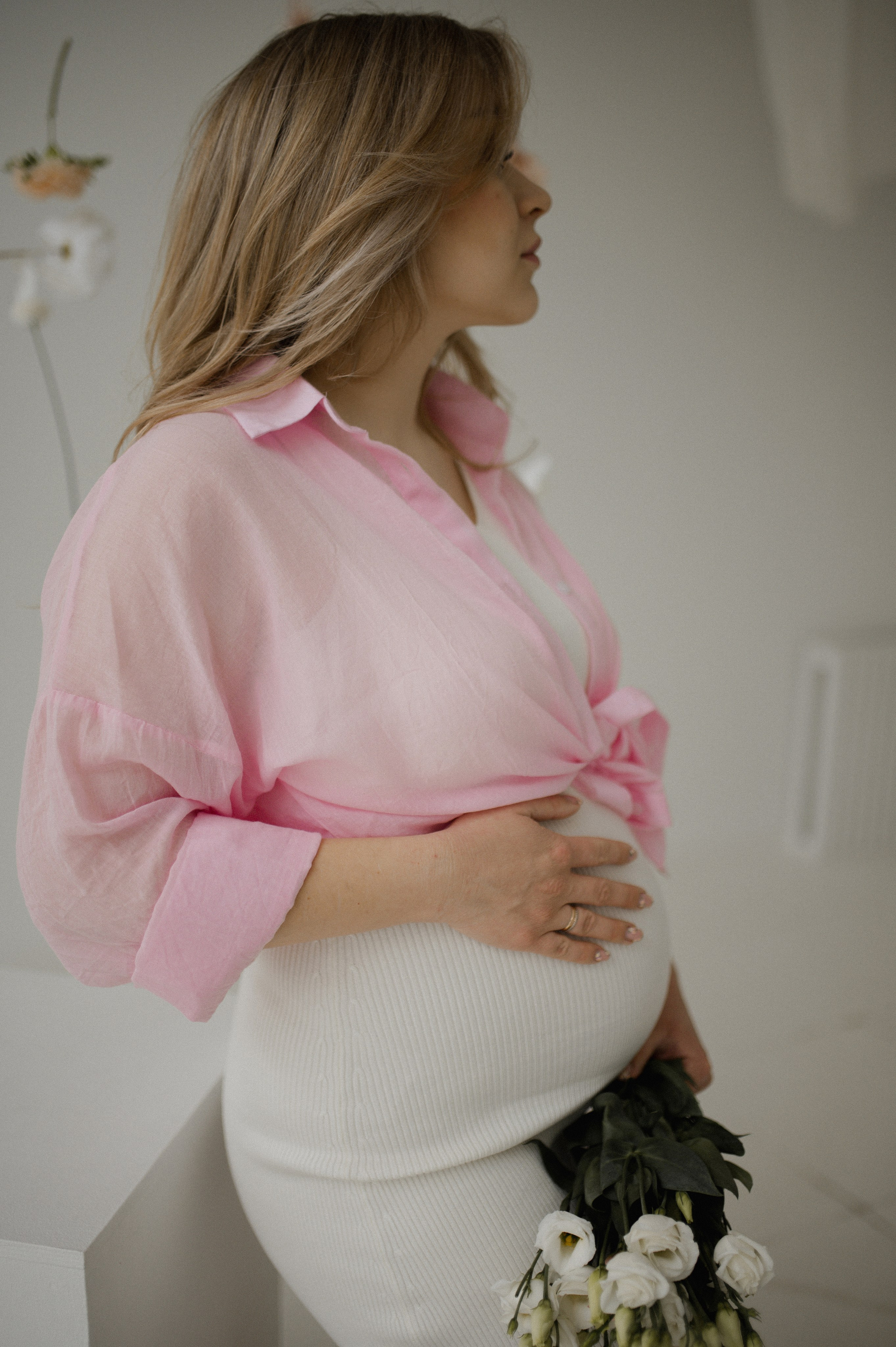 Оля в ожидании малыша. Семейная фотосессия Бутово Москва фотограф Алина Морщагина