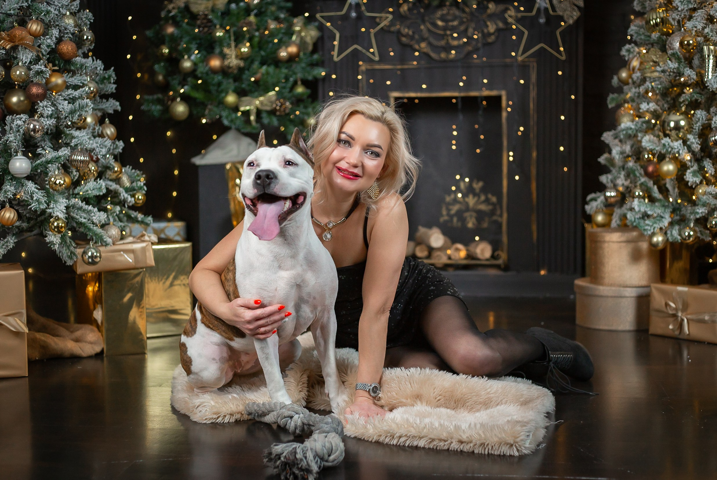 Новогодняя фотосессия в студии. Фотограф Татьяна Орлова