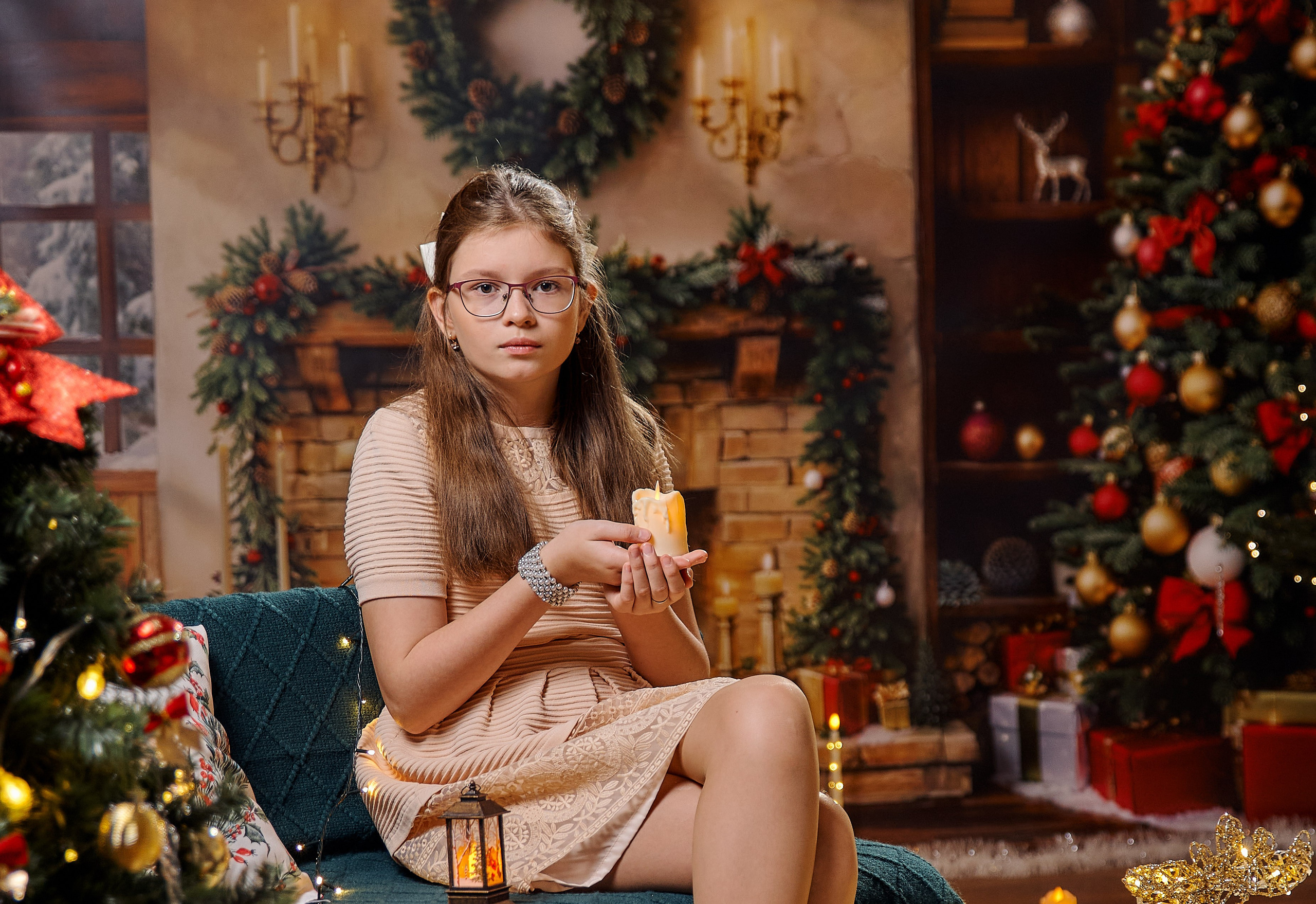 Новогодние фотосессии в студии