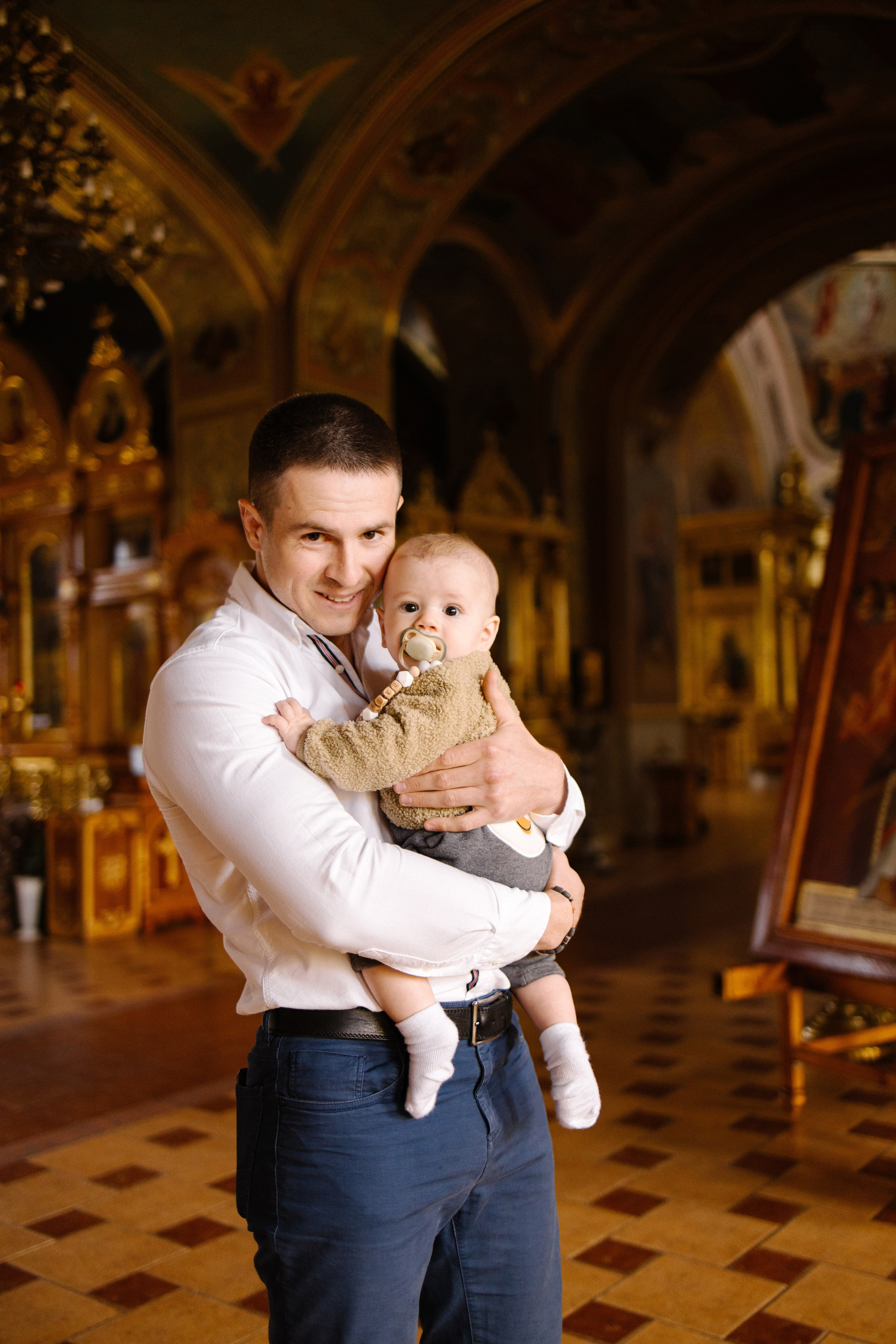 Крещение Ярослава. Семейный и портретный фотограф в Москве Анастасия Бабак