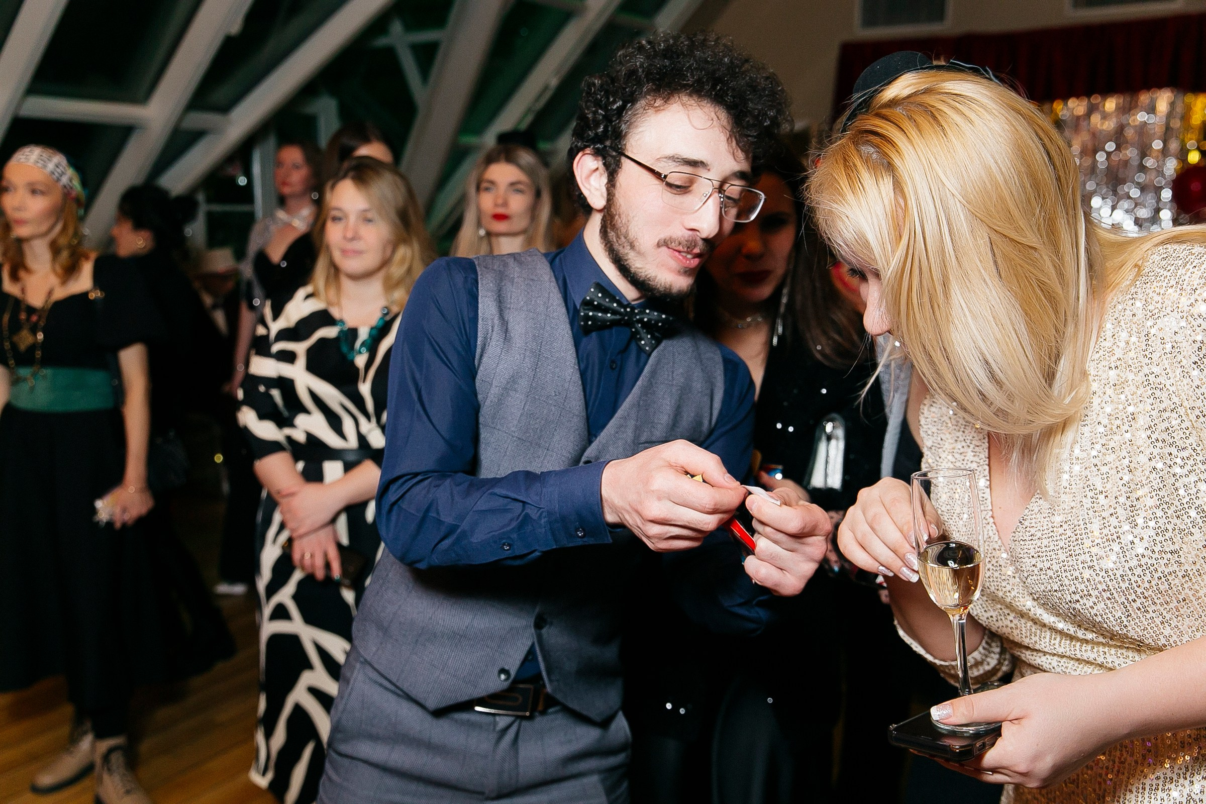 Новогодний корпоратив школа А. Шахова. Фотограф в Москве