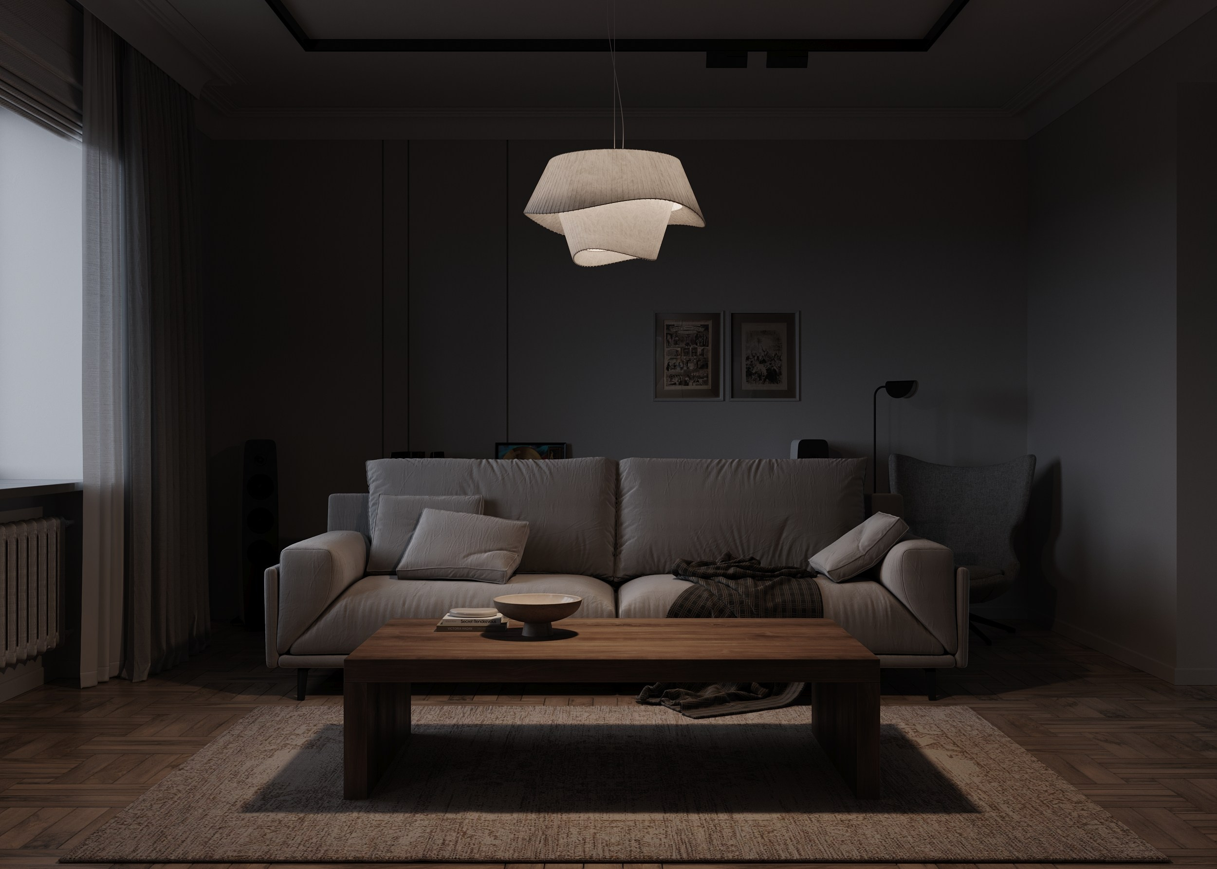 Квартира | Тюмень | 2023. Блинова Анастасия | Интерьерная визуализация