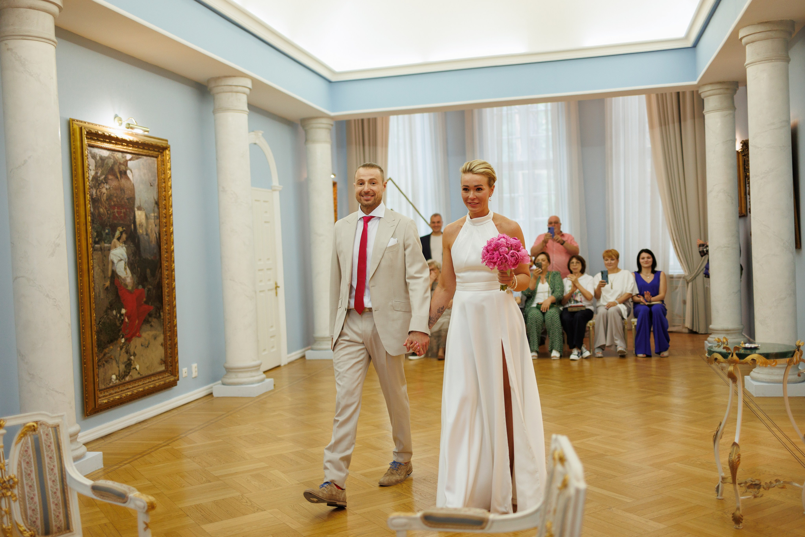 Розовая свадьба Женя и Олег. Марковкина КрисТина