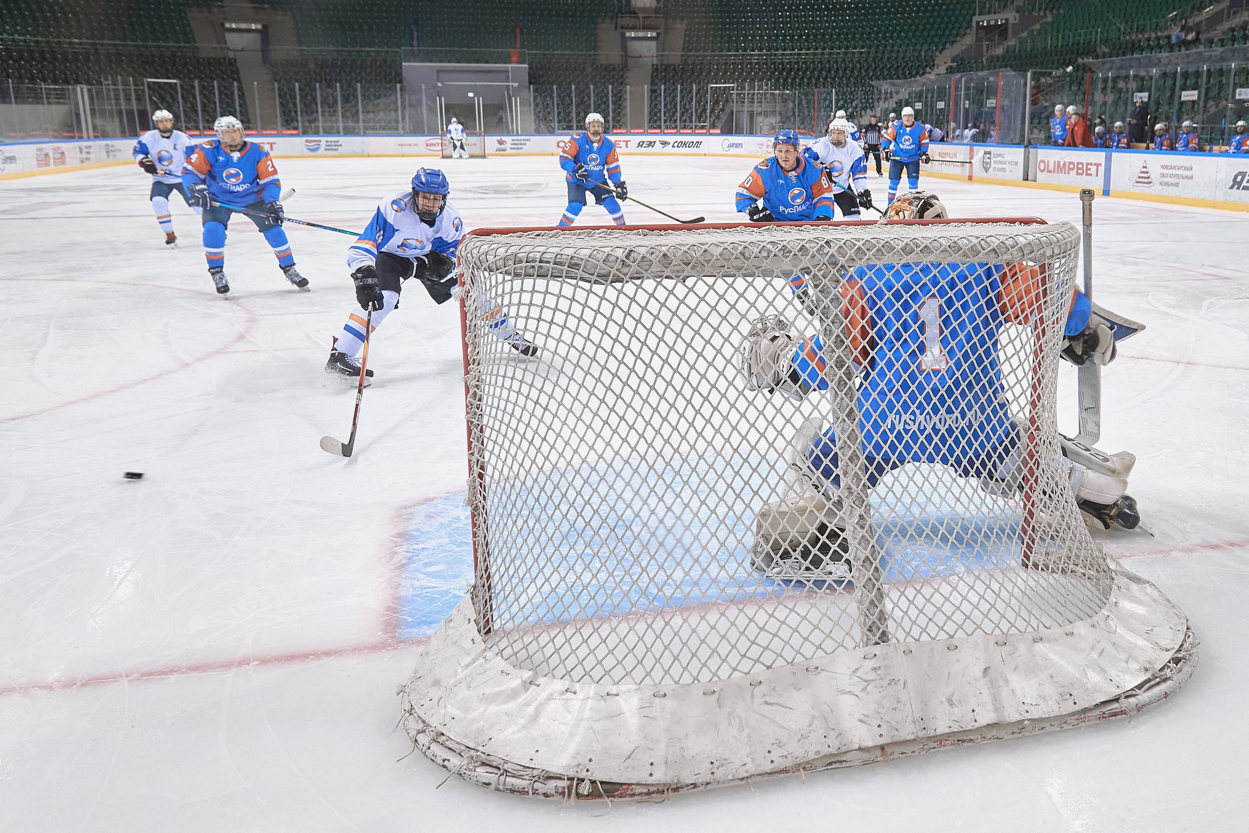 Платинум Арена — Хоккей — РусГидро. Фотограф Яковлев Роман — Красноярск