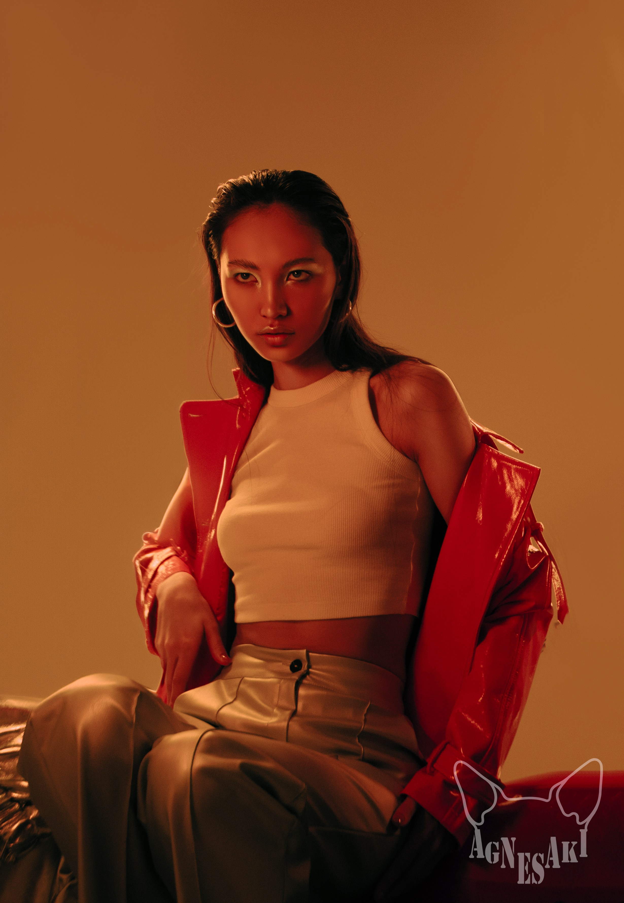 Neon. Agnes Aki  Твой НЮ фотограф в Москве