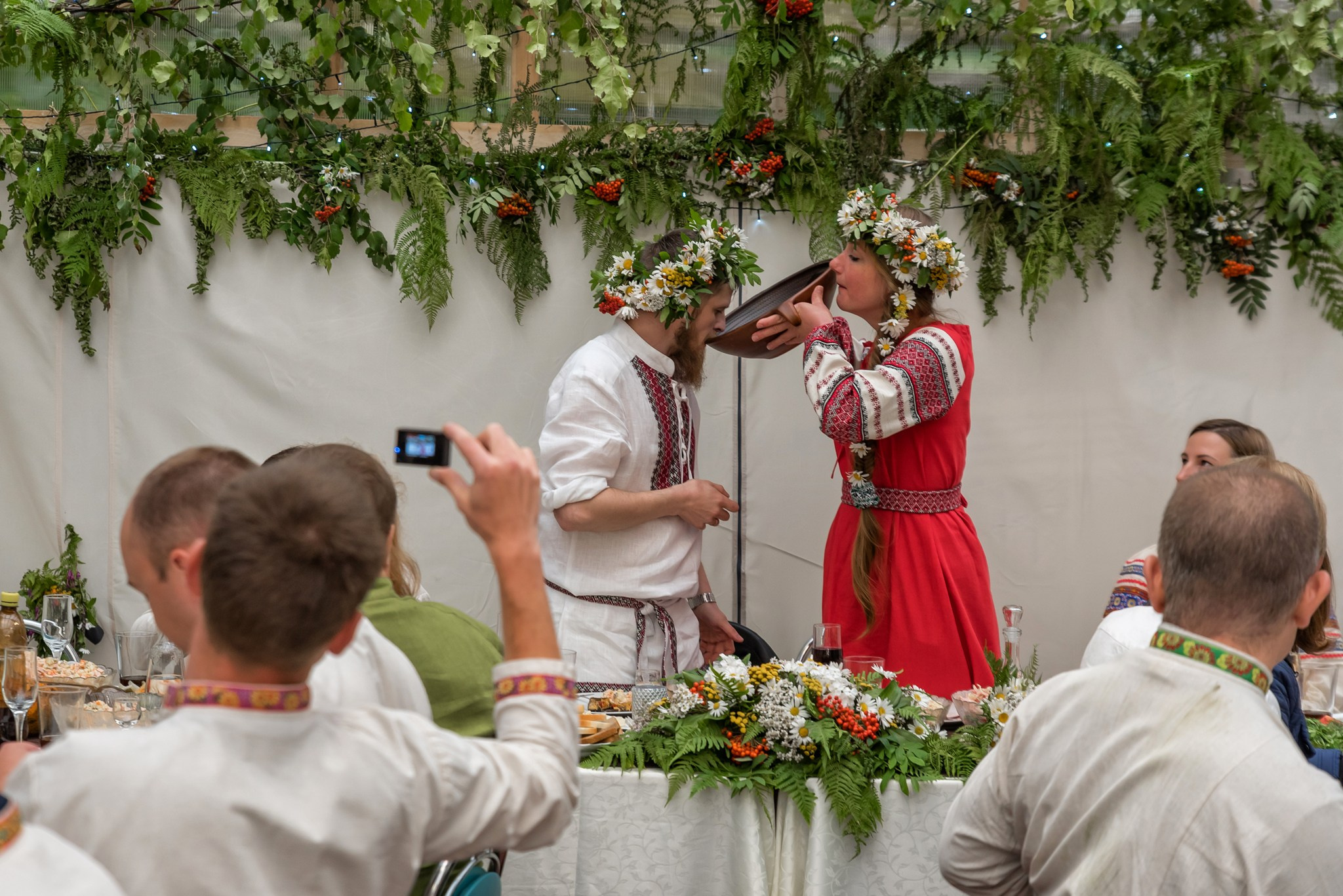 Старославянская свадьба. Свадебный и семейный фотограф из Санкт-Петербурга Климов Анатолий