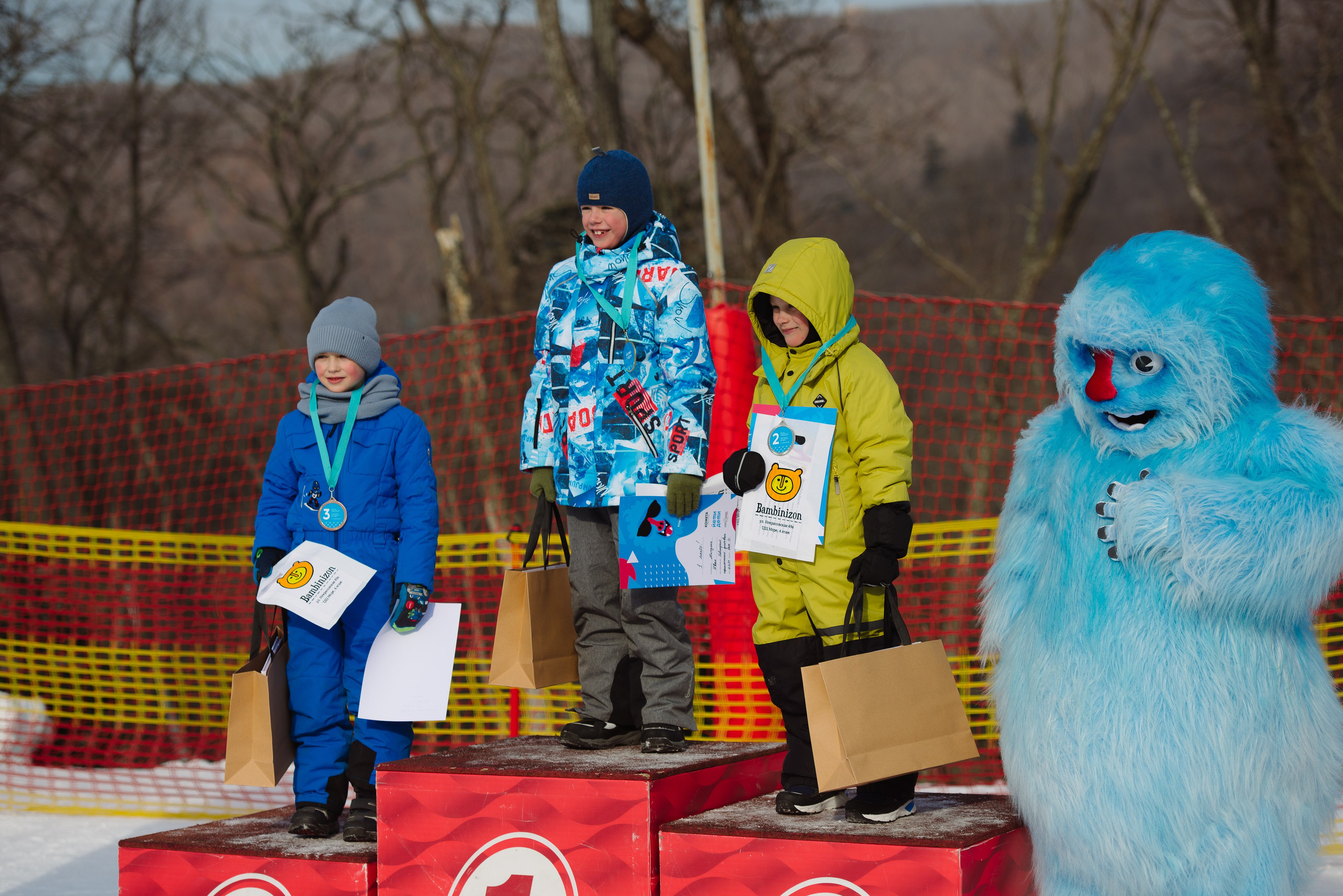 Детские соревнования/Лыжи. Фотограф Мария Каюрова