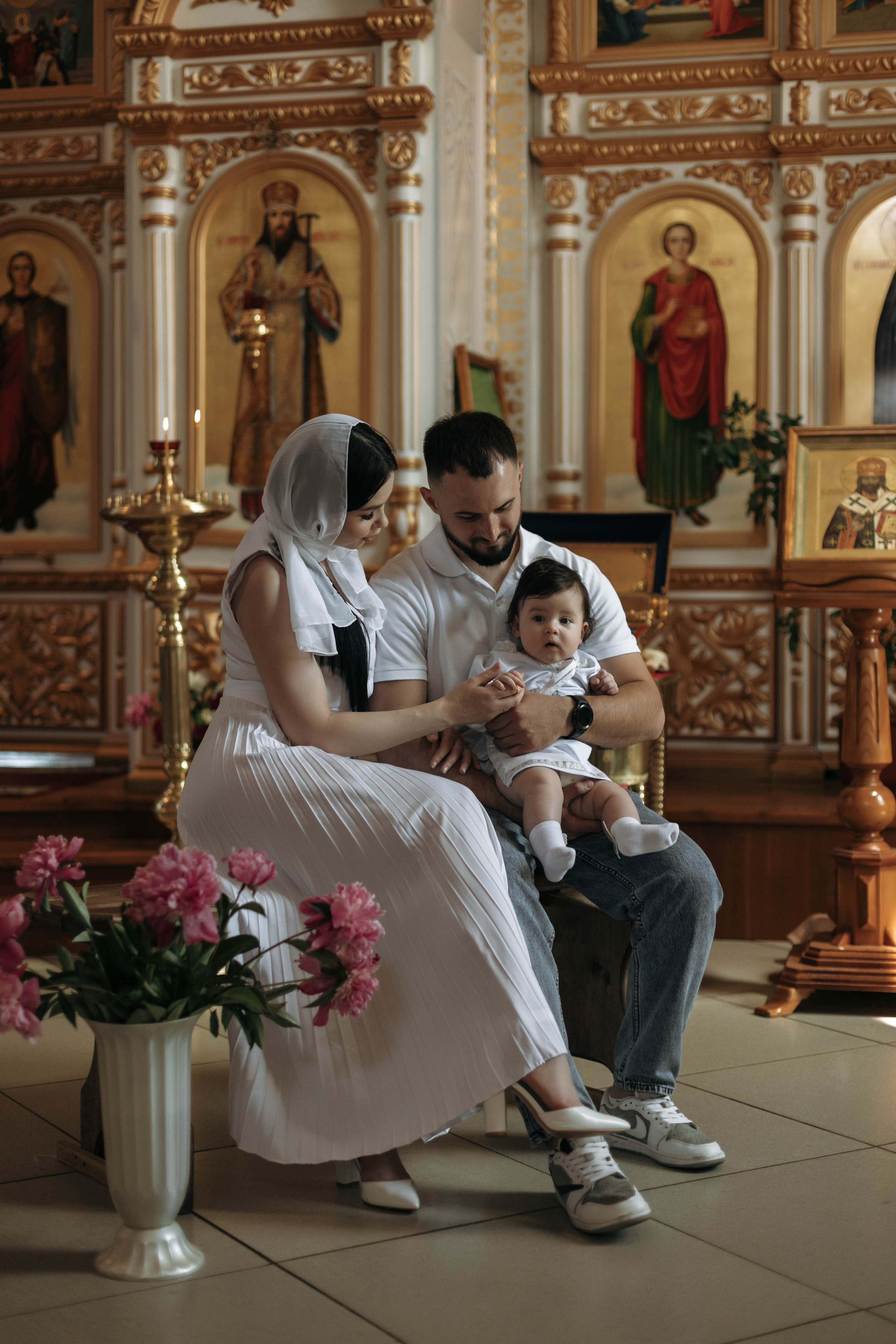 Таинство Крещения Марка. Фотограф Сальск Катерина