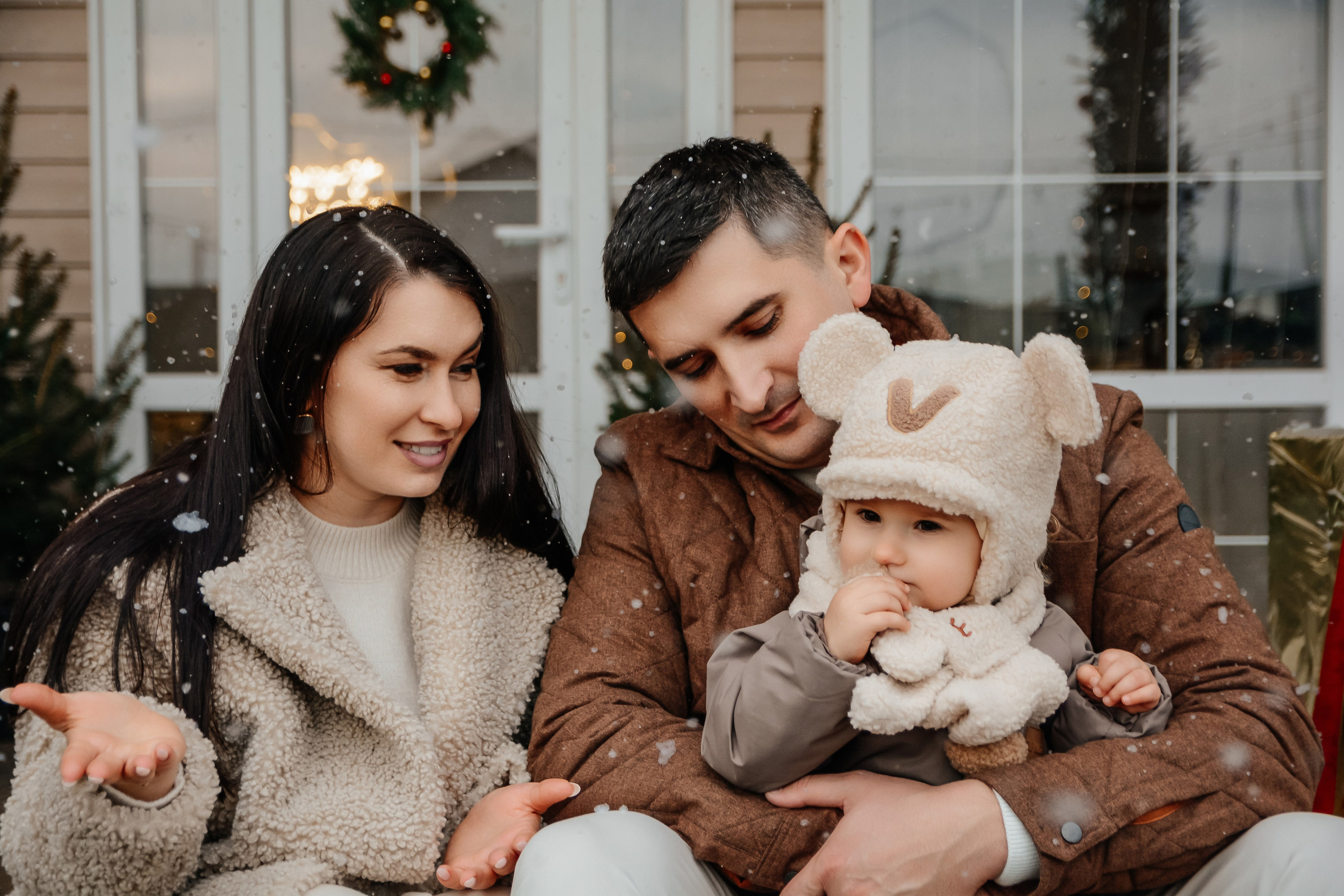 Семейная новогодняя фотосессия Татьяны. Семейный и детский фотограф Кущ Наташа