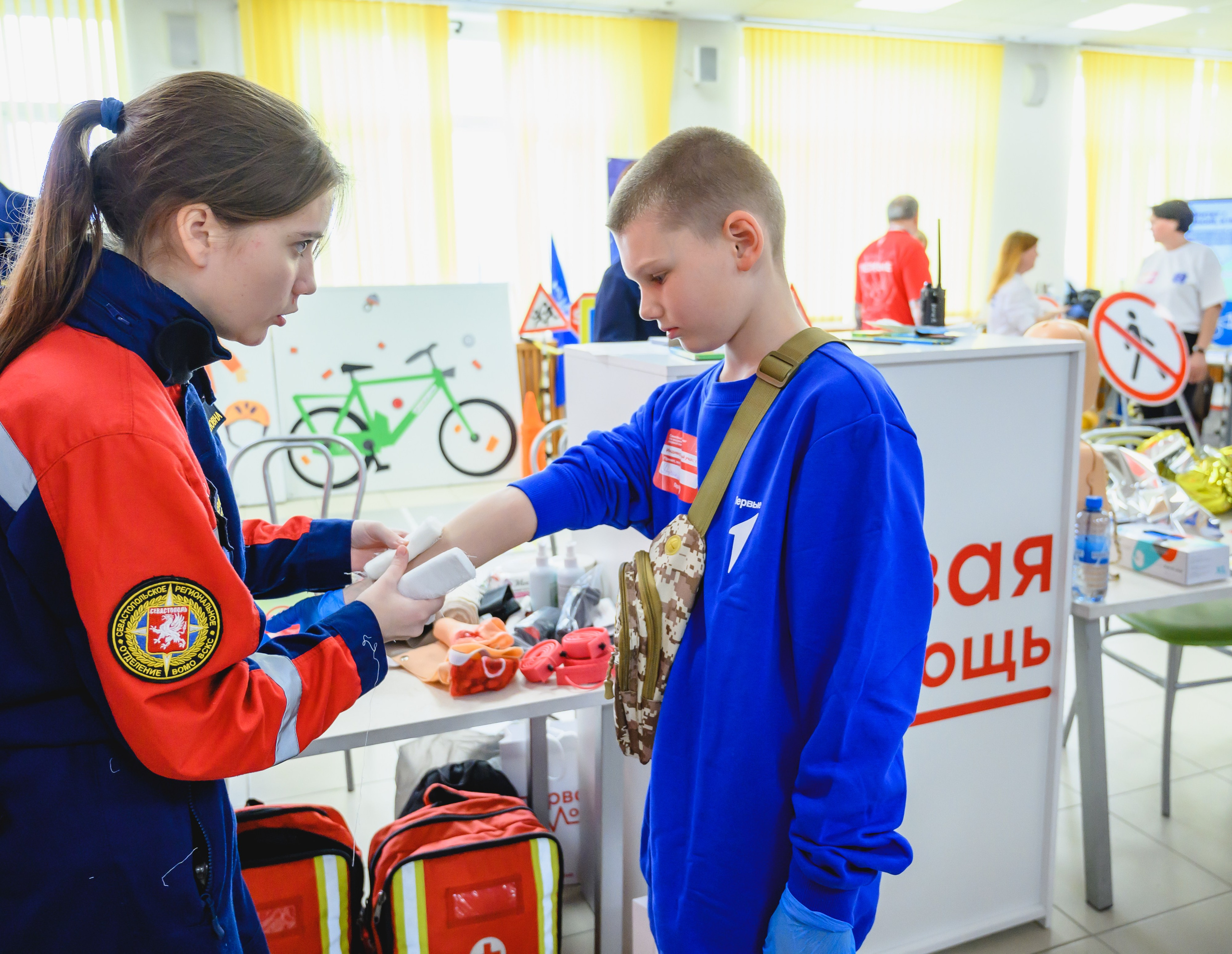 Семейный чемпионат по оказанию первой помощи. Репортажный фотограф Ялта Крым Краснодар Ростов