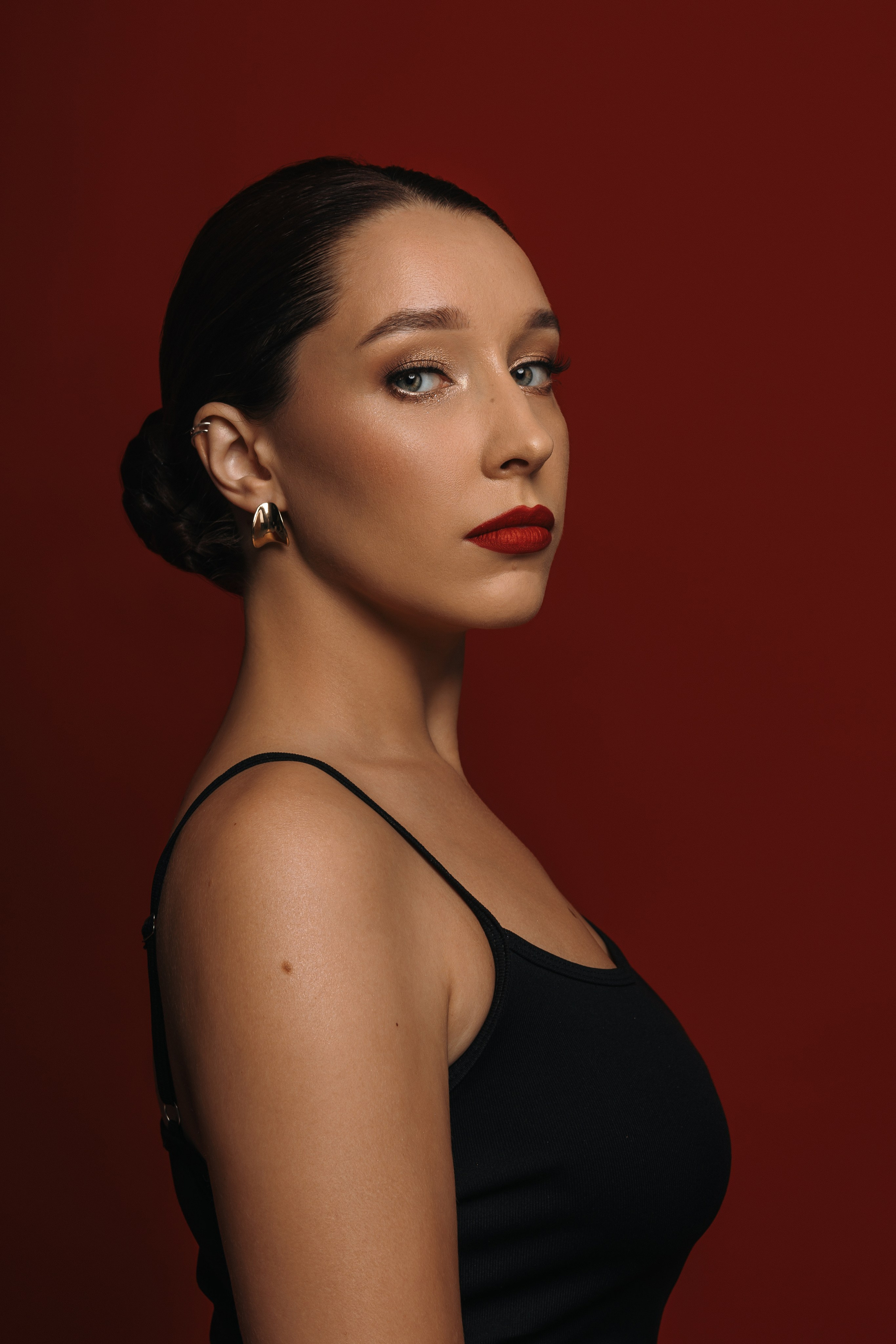 В студии. Асель Мурзина фотограф Казань