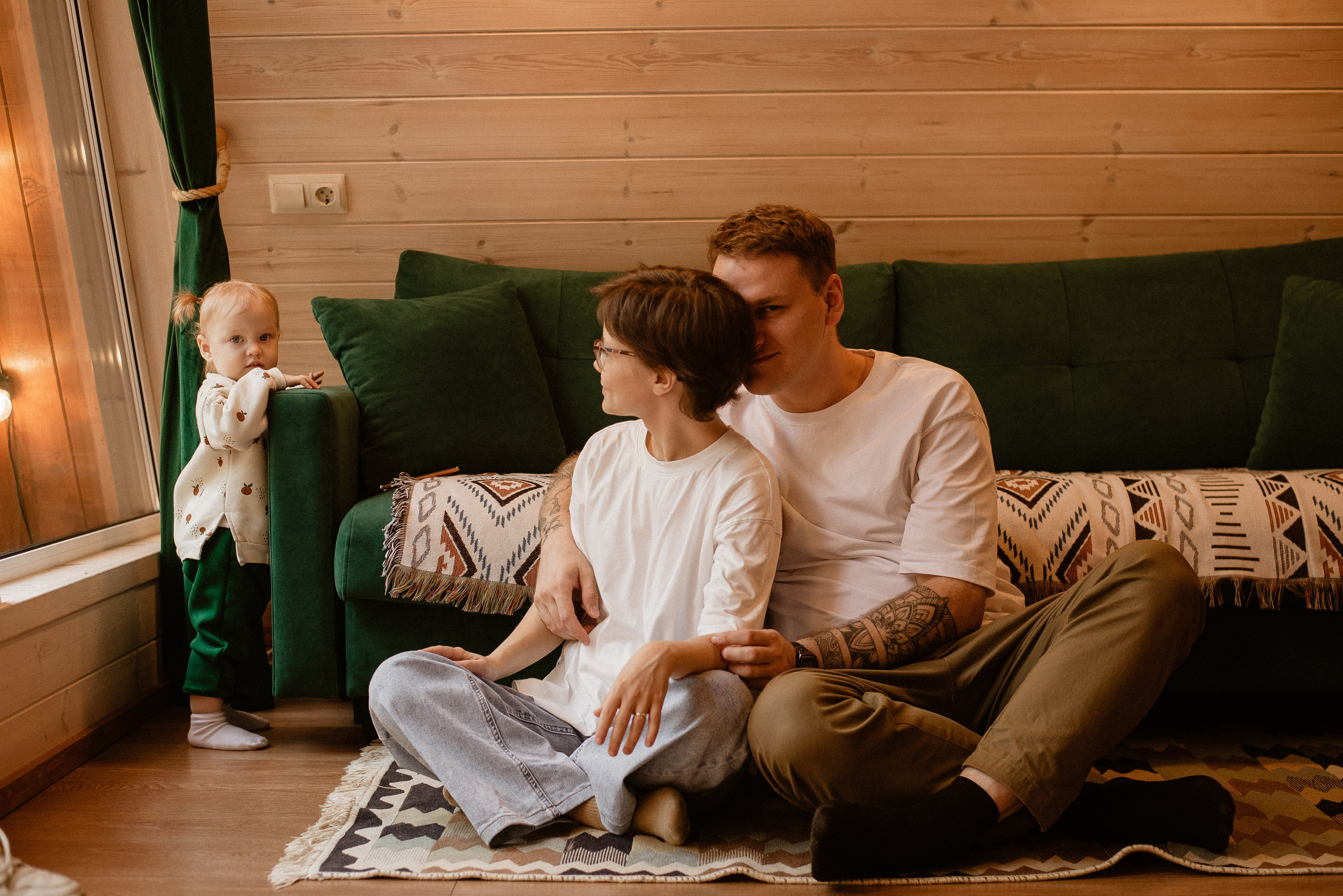 Терентьевы, Берлога. Семейный и детский фотограф Иваново Ксения Азаренкова