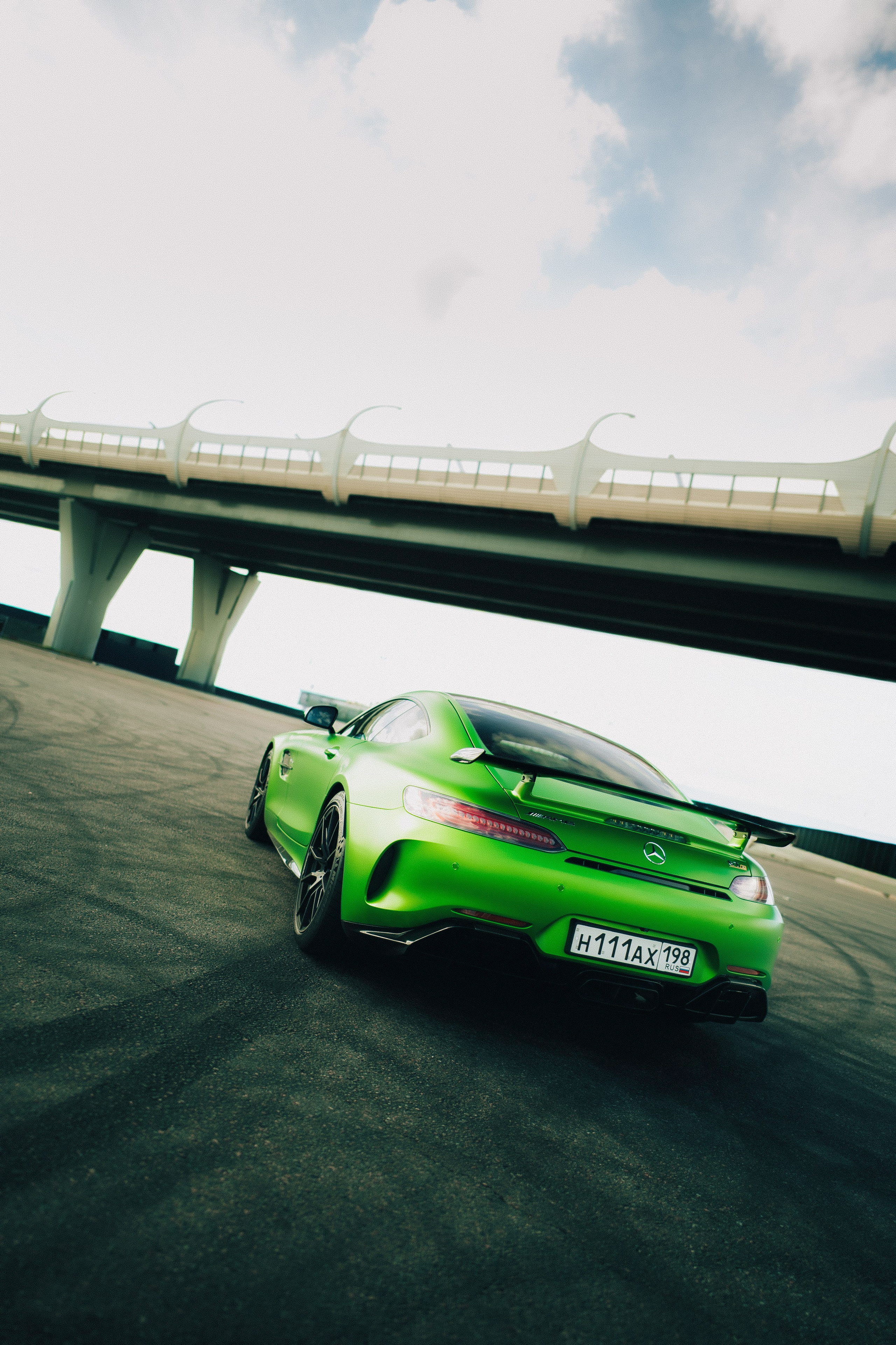 AMG GT-R | Green Monster. Ilya Foxy — автомобильный фотограф