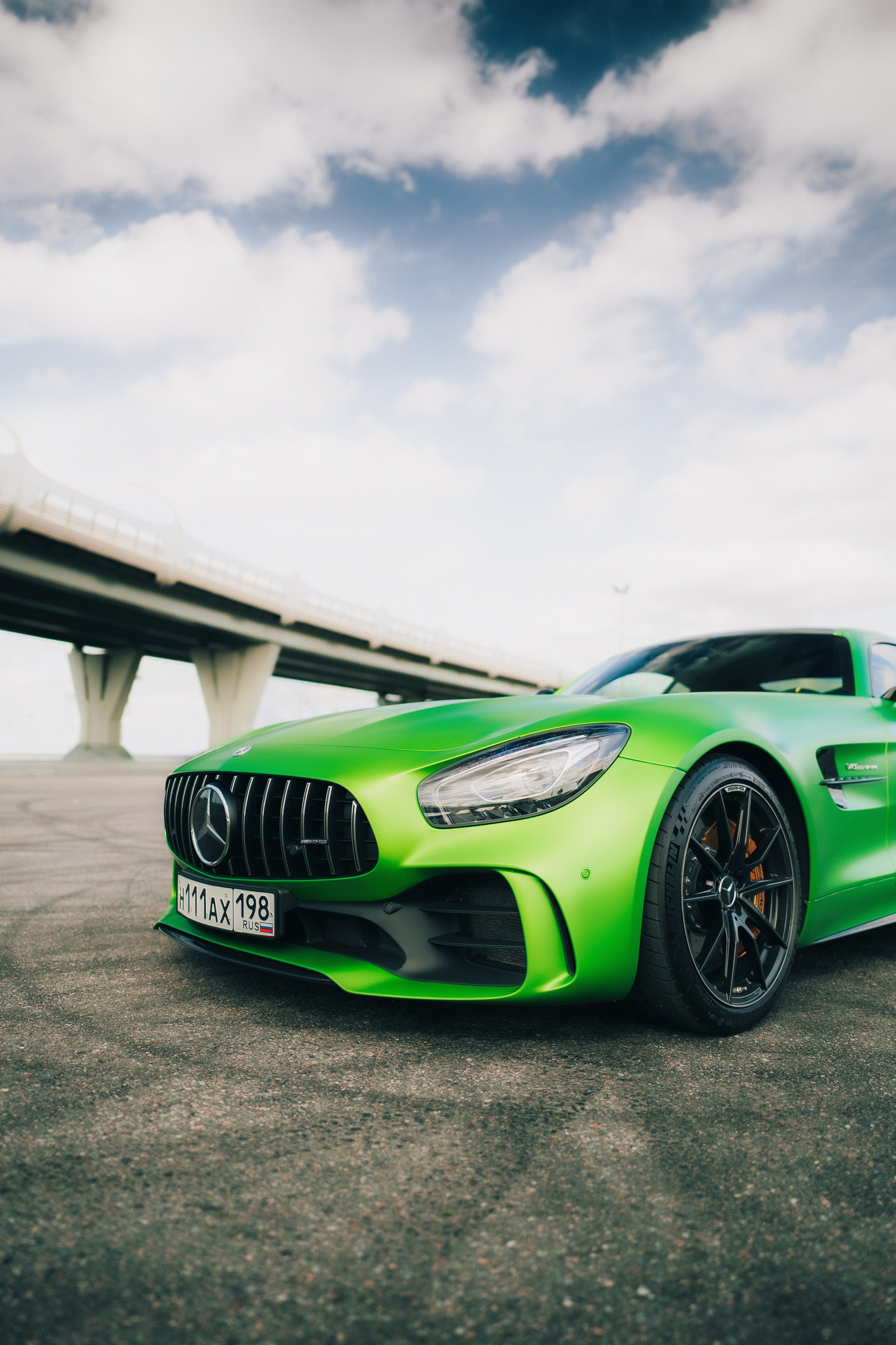 AMG GT-R | Green Monster. Ilya Foxy — автомобильный фотограф