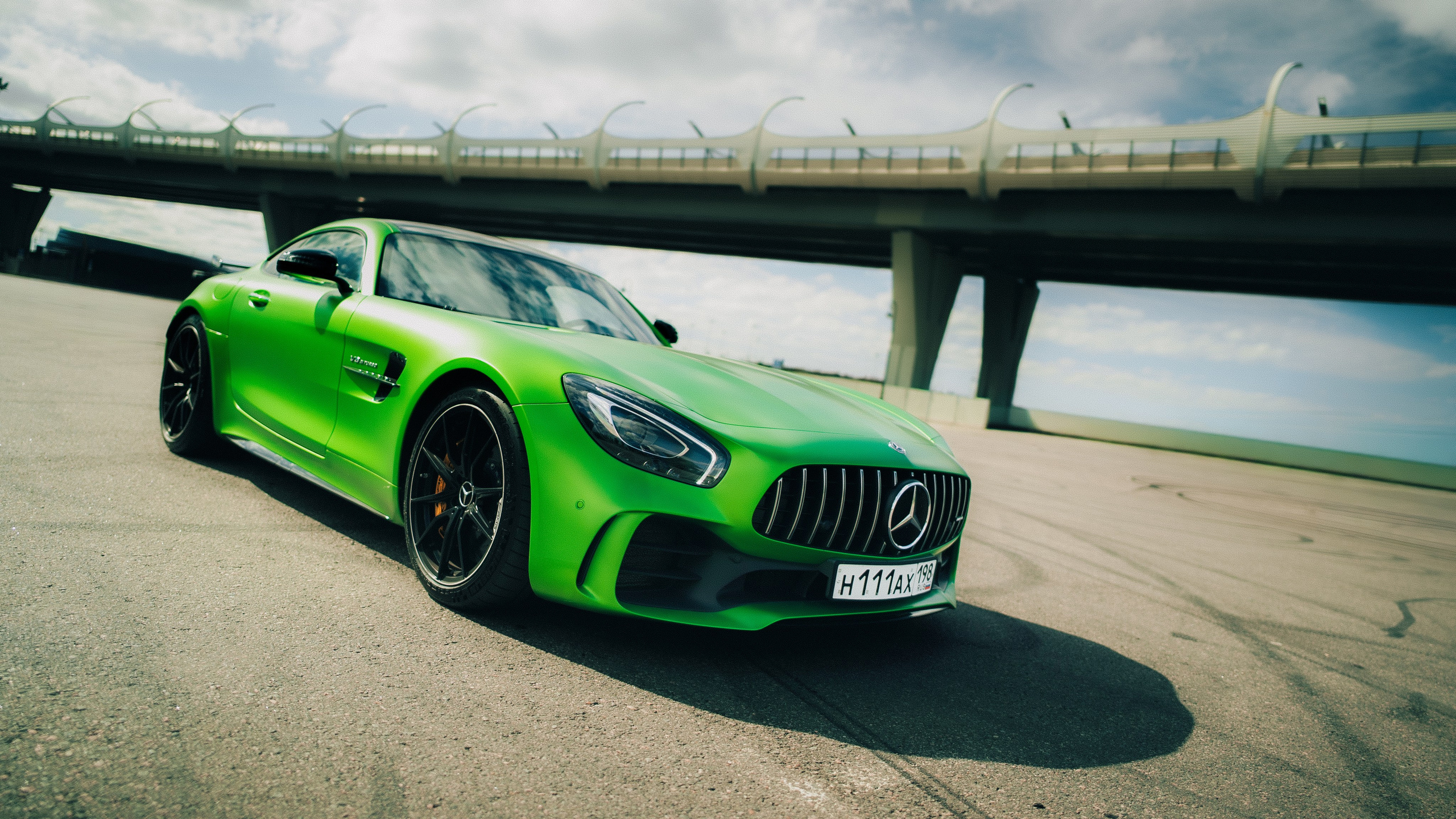 AMG GT-R | Green Monster. Ilya Foxy — автомобильный фотограф