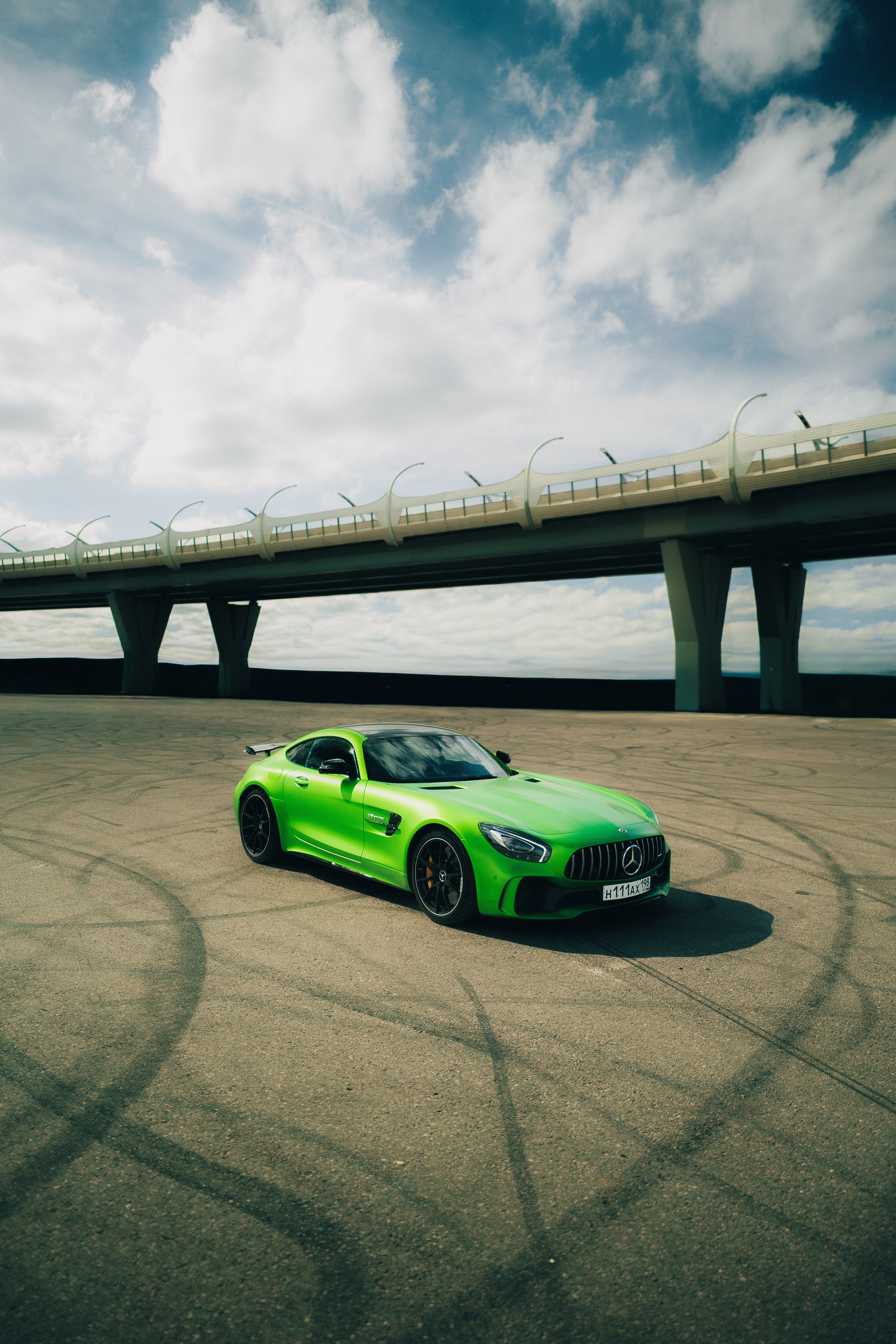AMG GT-R | Green Monster. Ilya Foxy — автомобильный фотограф