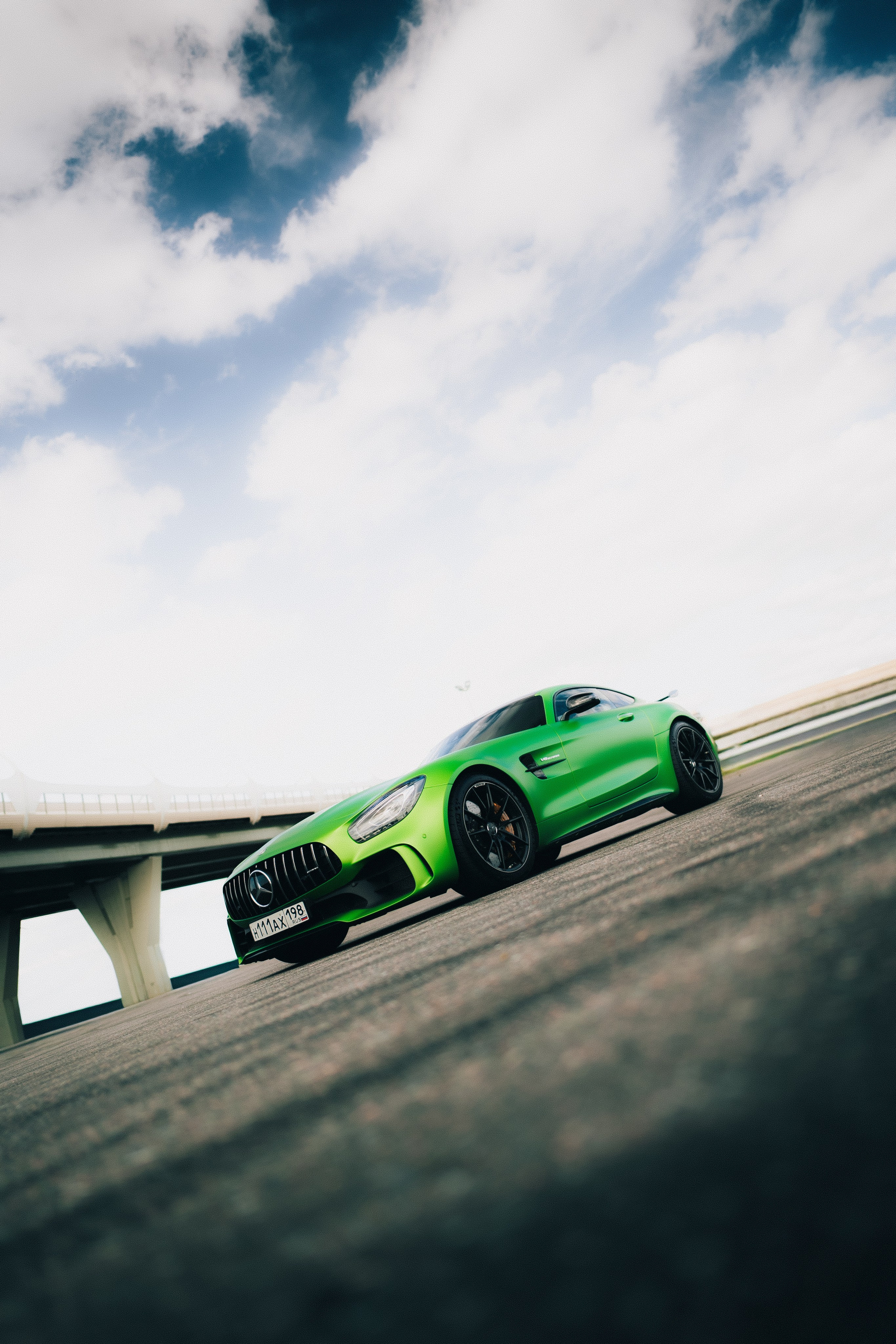 AMG GT-R | Green Monster. Ilya Foxy — автомобильный фотограф