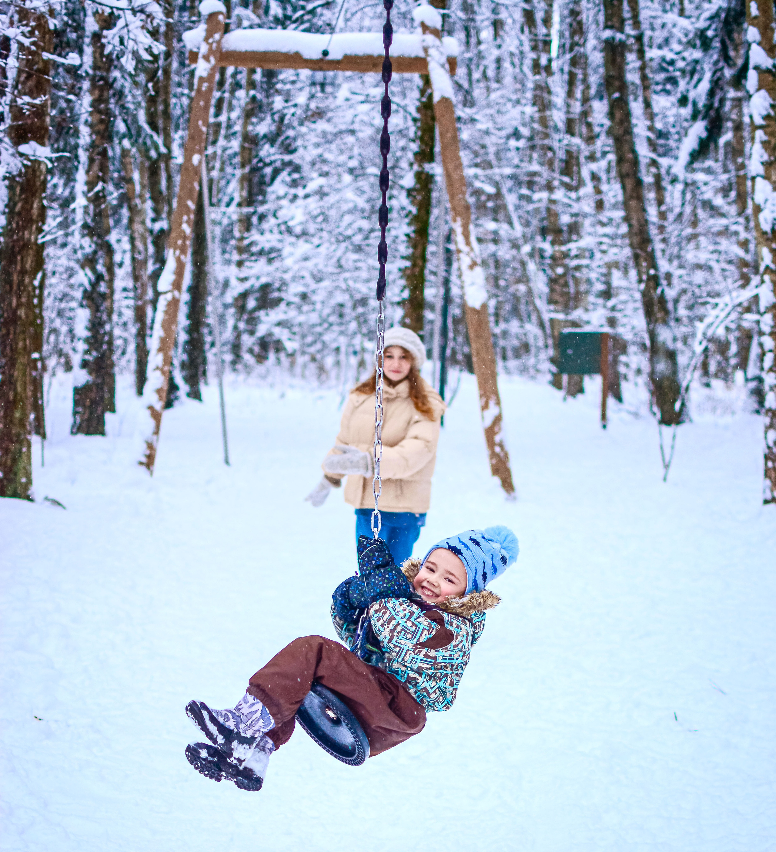 Зимняя фотосессия. Семейный фотограф