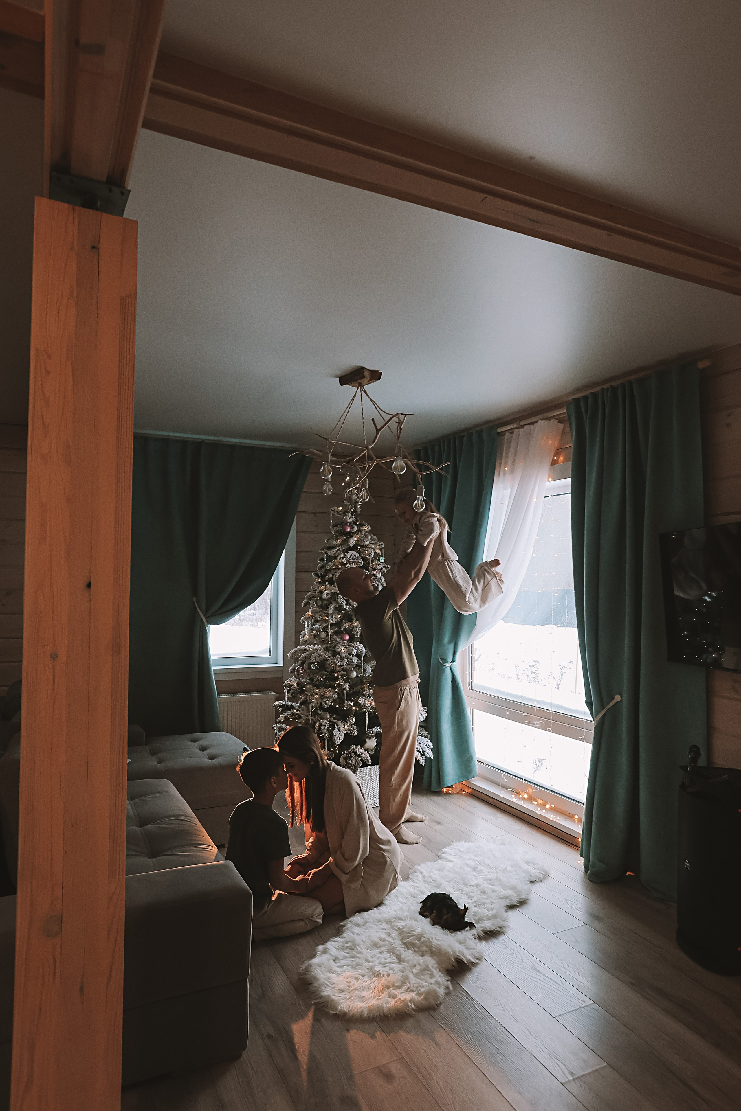 Домашняя. Семейный фотограф Тюмень, фотограф на роды Салмина Мария