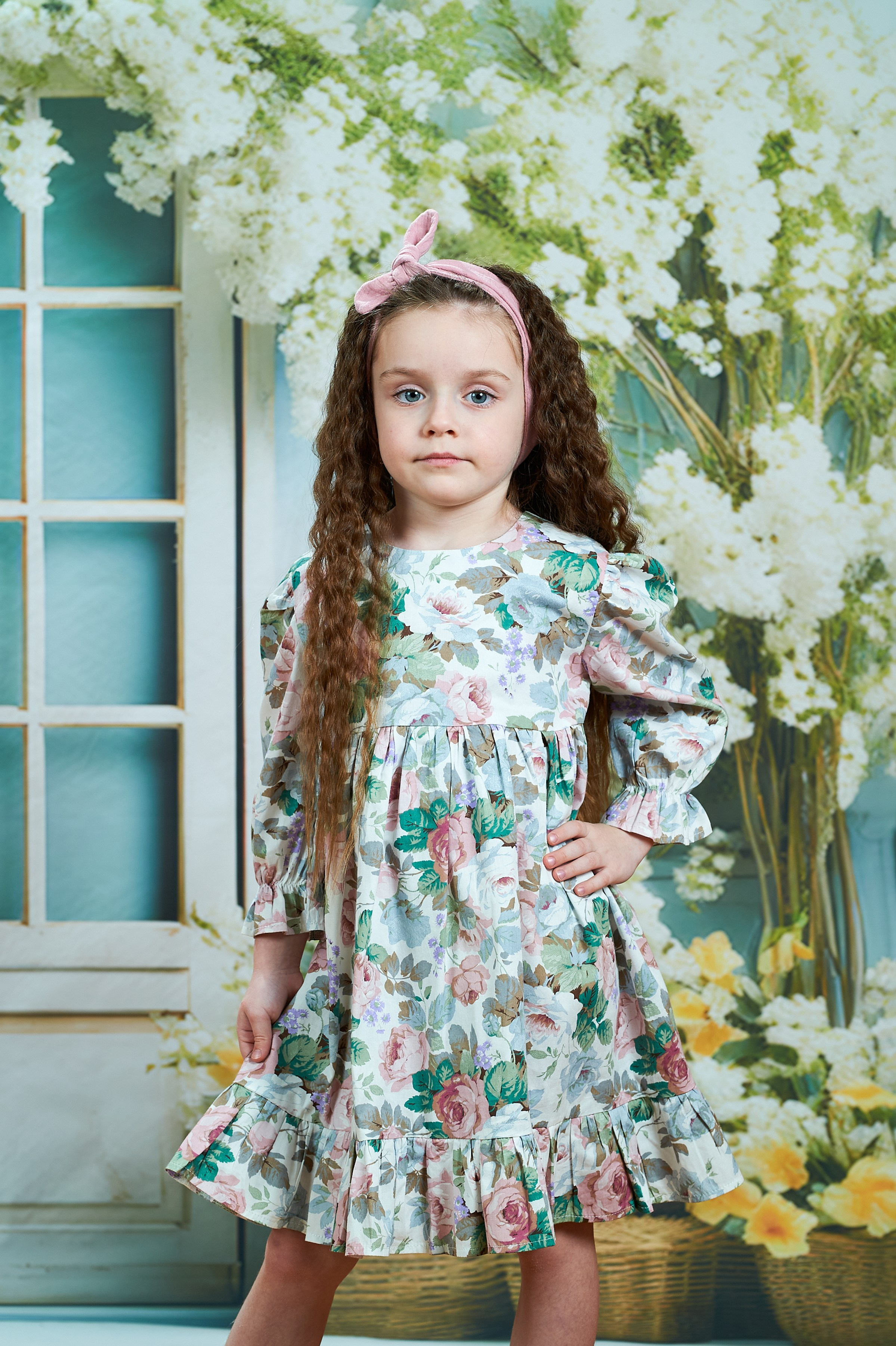 Детская весенняя фотосъемка