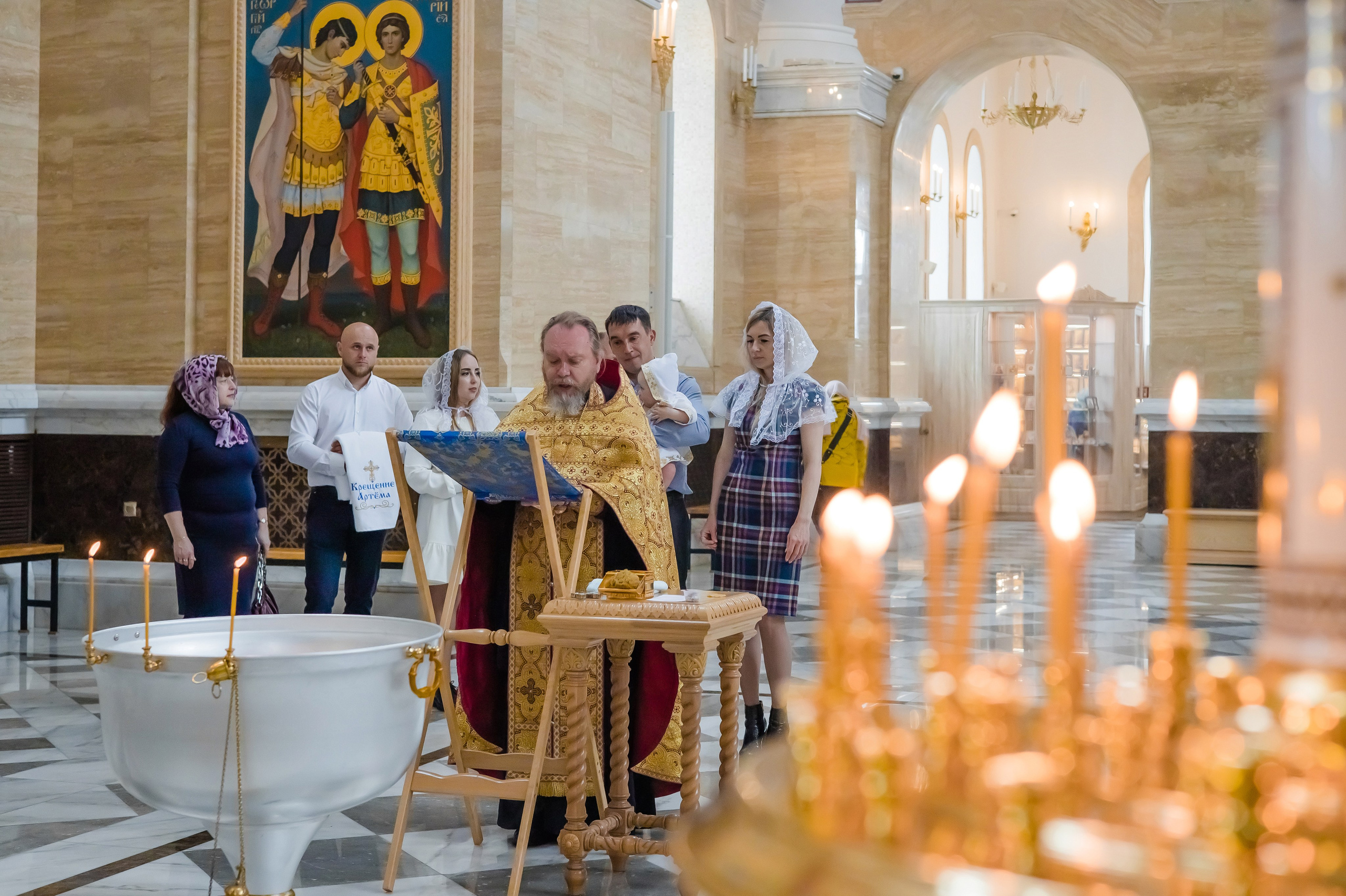 Таинство крещения. Фотограф Newborn, семейный фотограф во Владивостоке Ольга Казакова