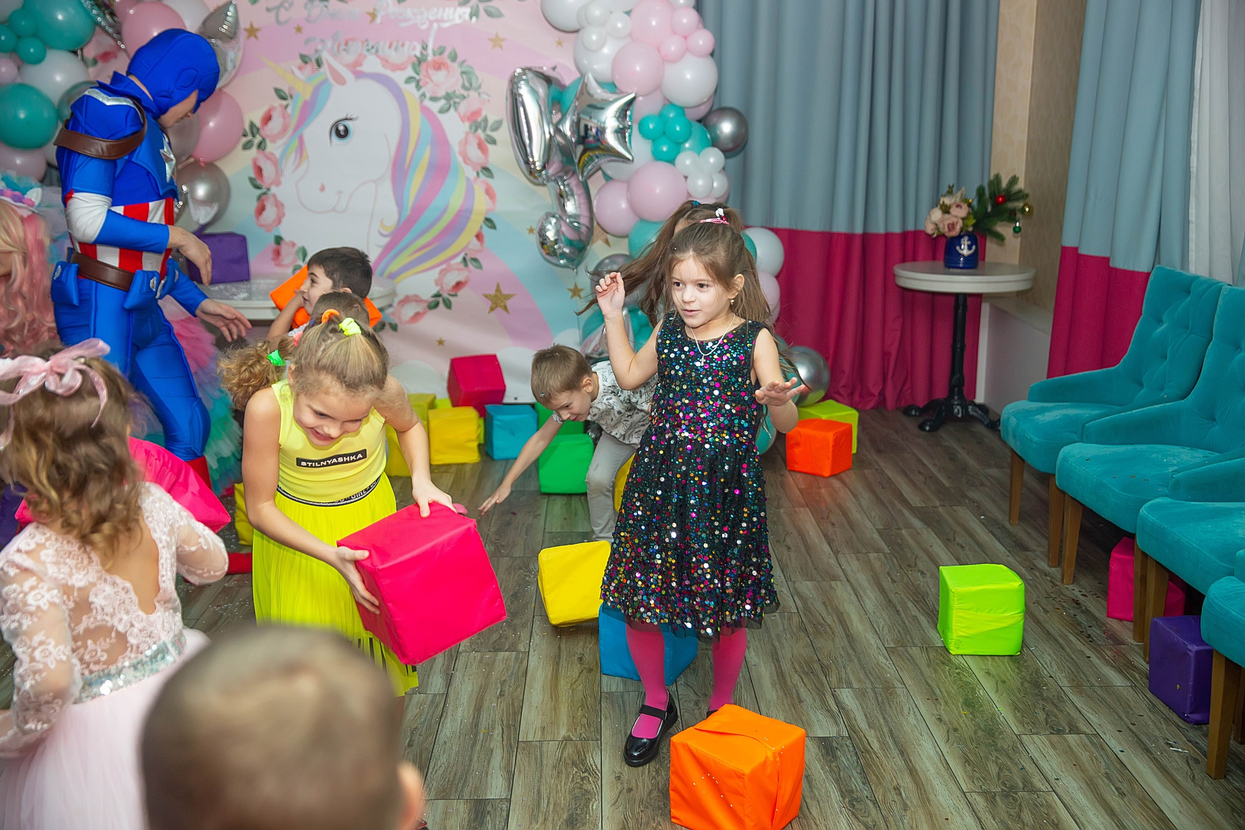 День рождения единорог. Семейный и детский фотограф в Нижнем Новгороде