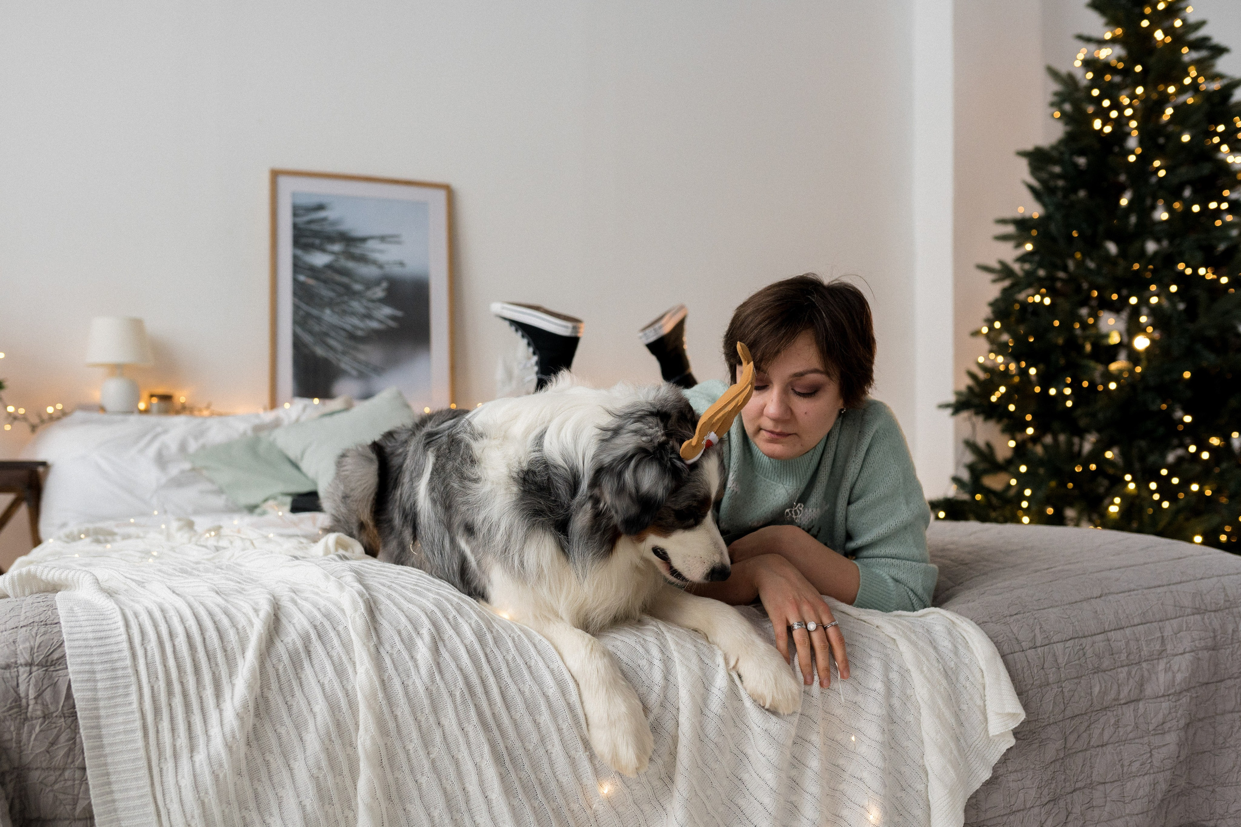 Новогоднее студия. Свадебный фотограф в Москве Анна Полушина