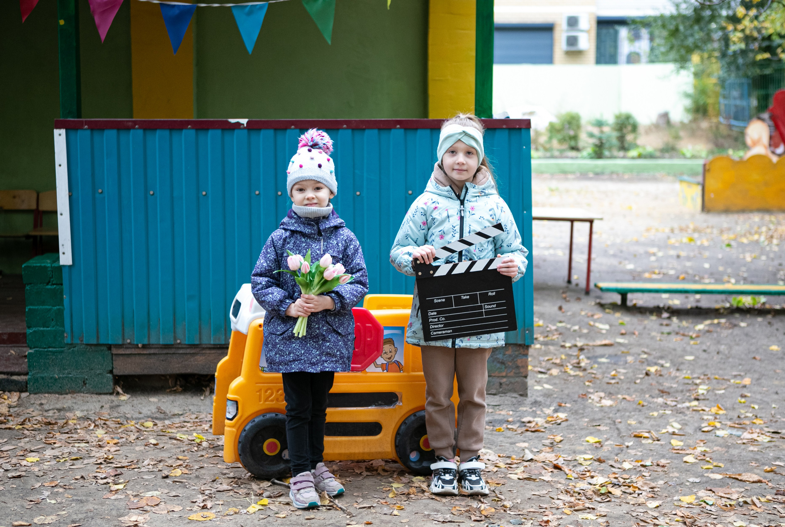 Детский сад на прогулке. Выпускные альбомы Воронеж от Веры Соколовой