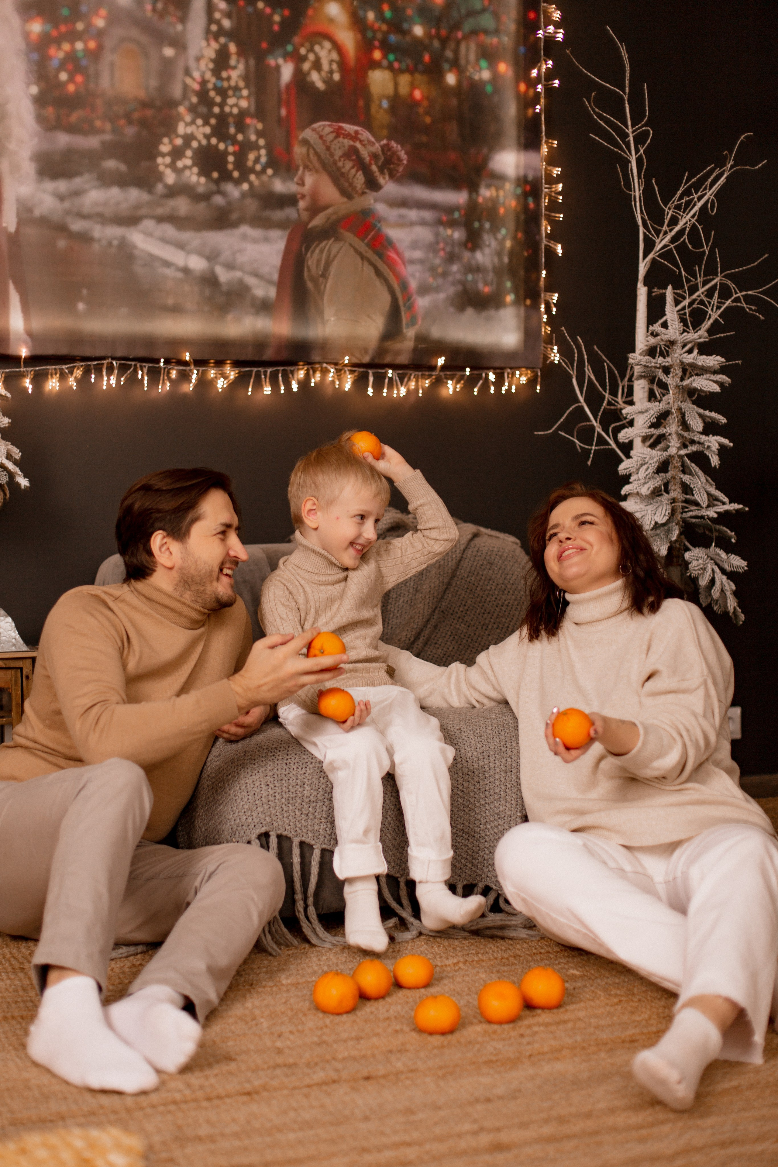 Новогодняя семейная фотосессия. Brand и контент фотограф