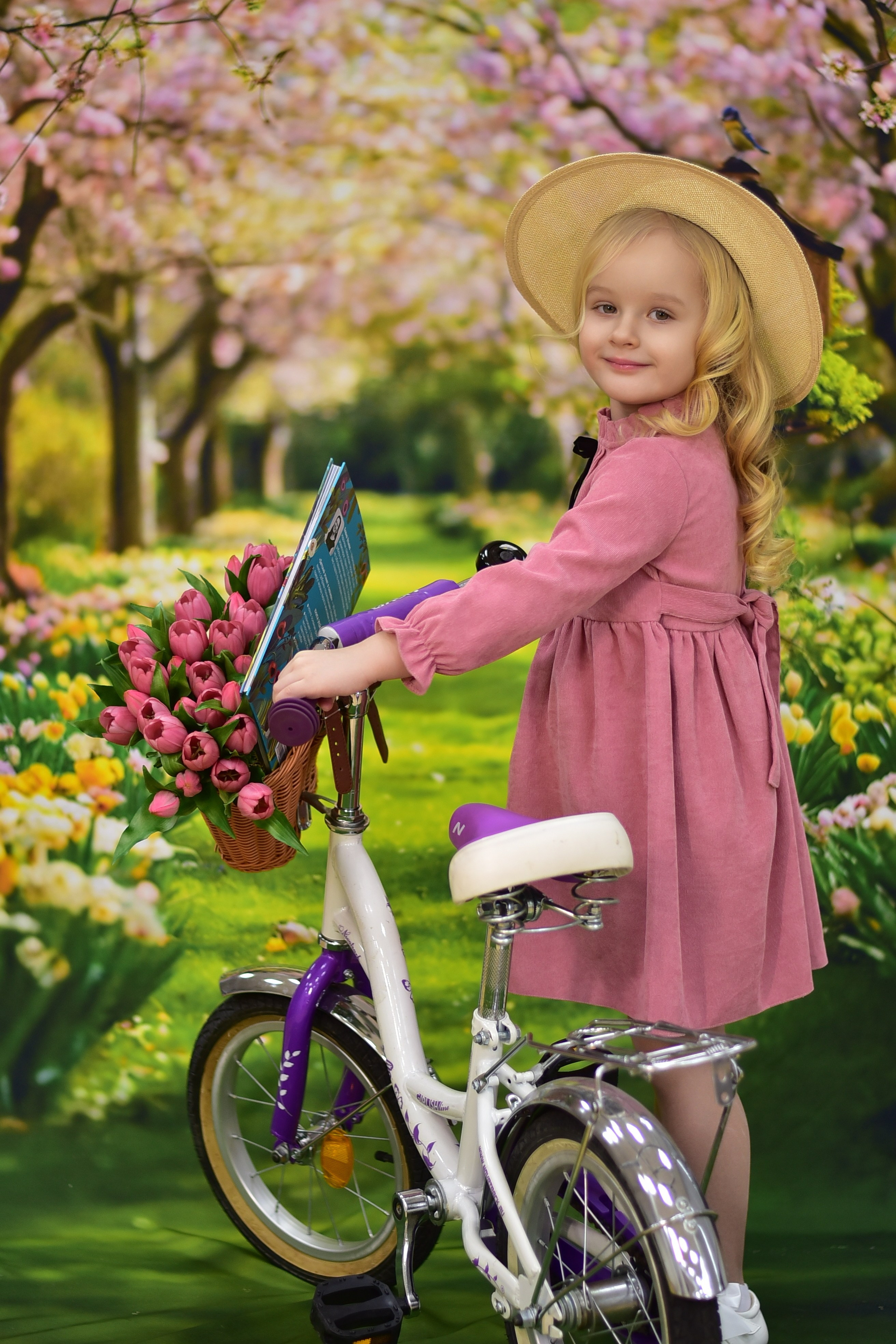 Весенний шебби шик. Стильные выпускные альбомы, детские фотосессии, сюжетные фотографии