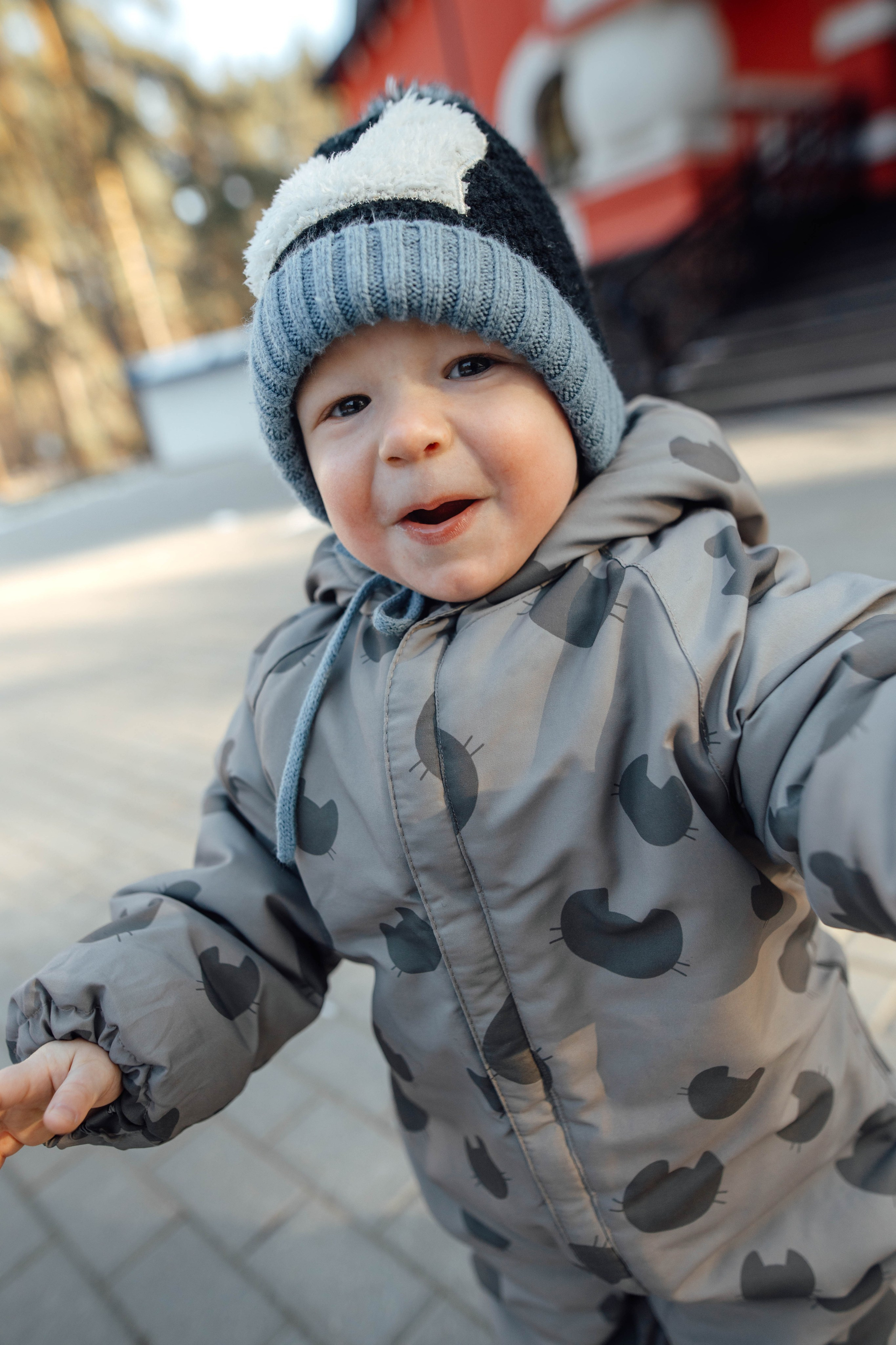 Таинство крещения Льва, храм Вознесения Господня, Ждановичи, февраль 2025